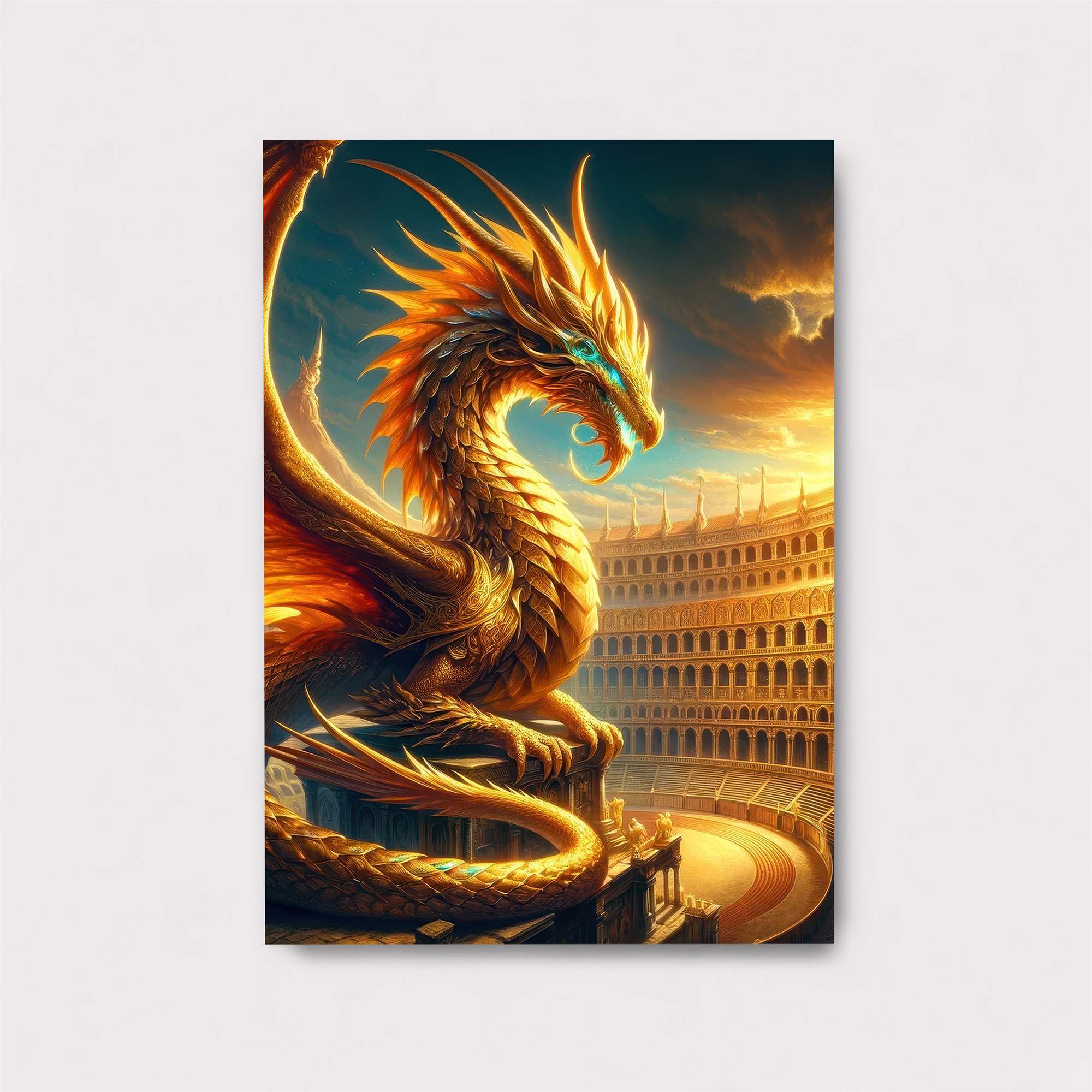 Golden Majesty Safe Wall Magnetic / M