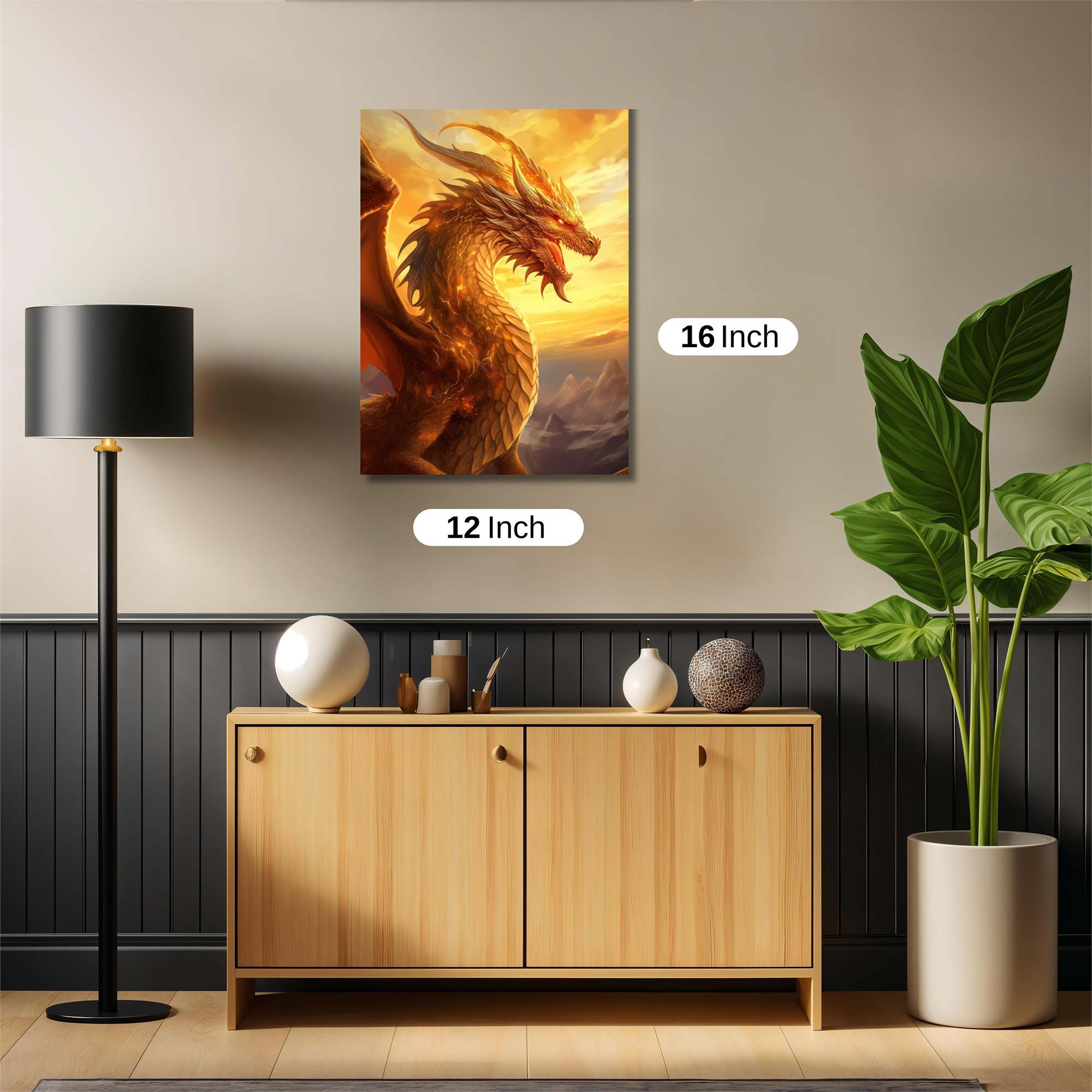 Dragon Radiance Safe Wall Magnetic / M