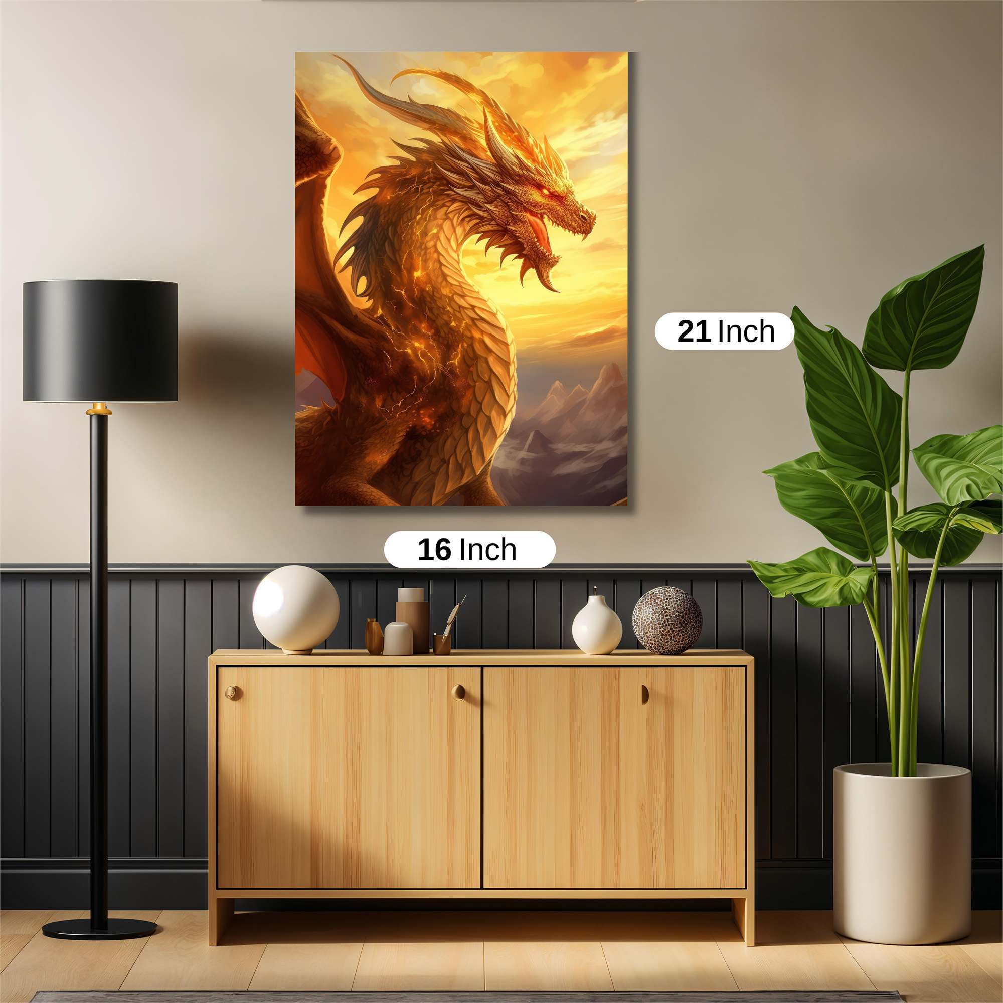 Dragon Radiance Safe Wall Magnetic / M
