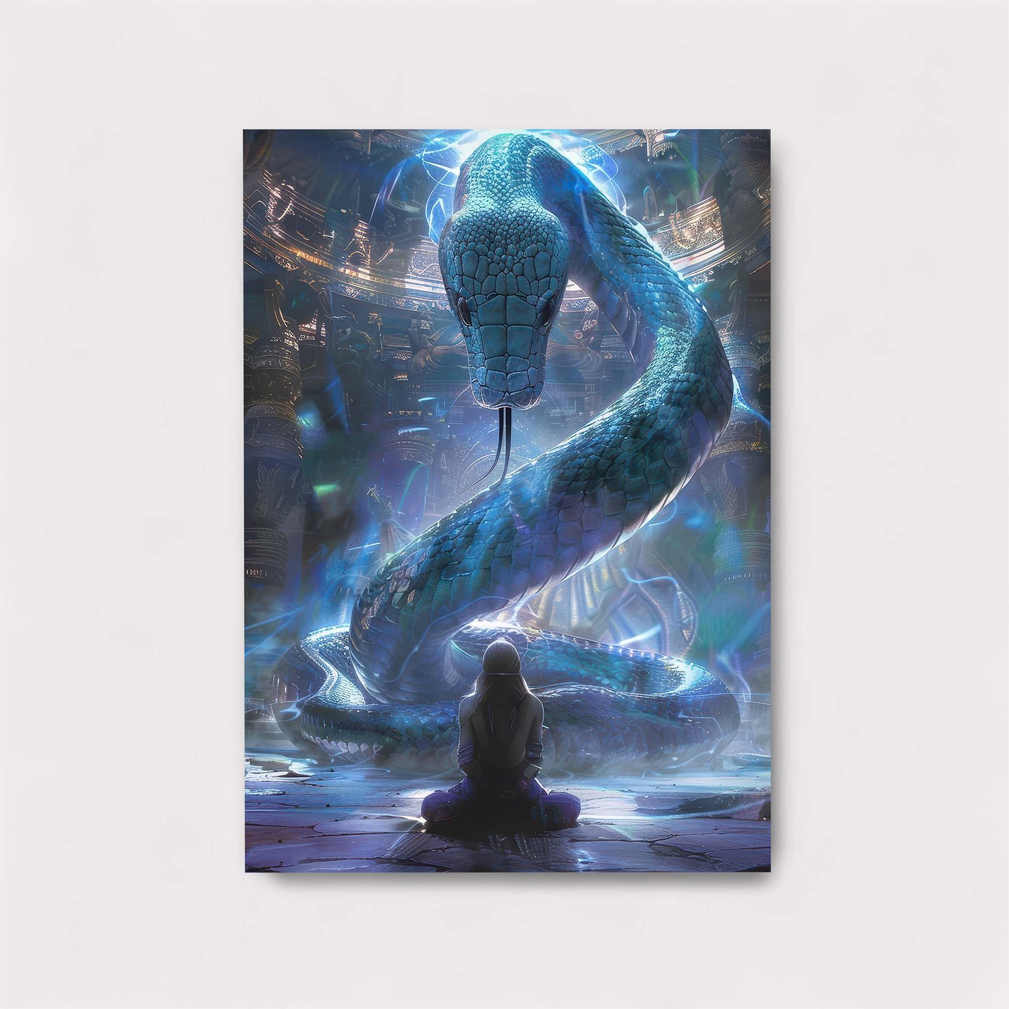 Serpentine Serenity Safe Wall Magnetic / M