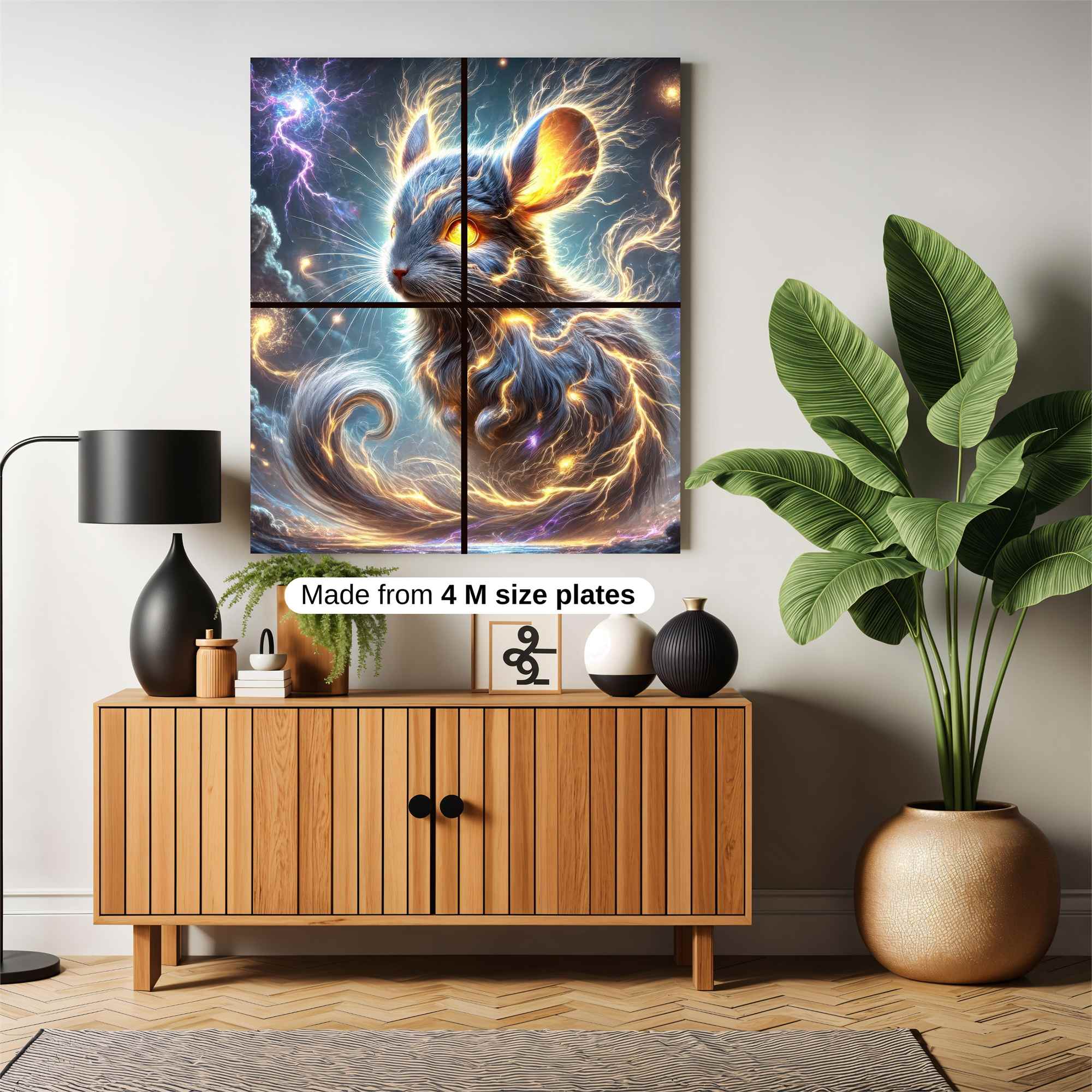 Electric Serenity Safe Wall Magnetic / M