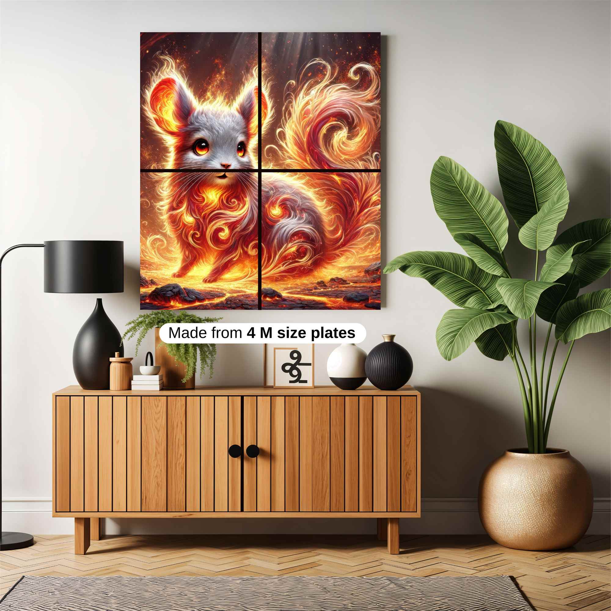 FlameSprite Safe Wall Magnetic / M