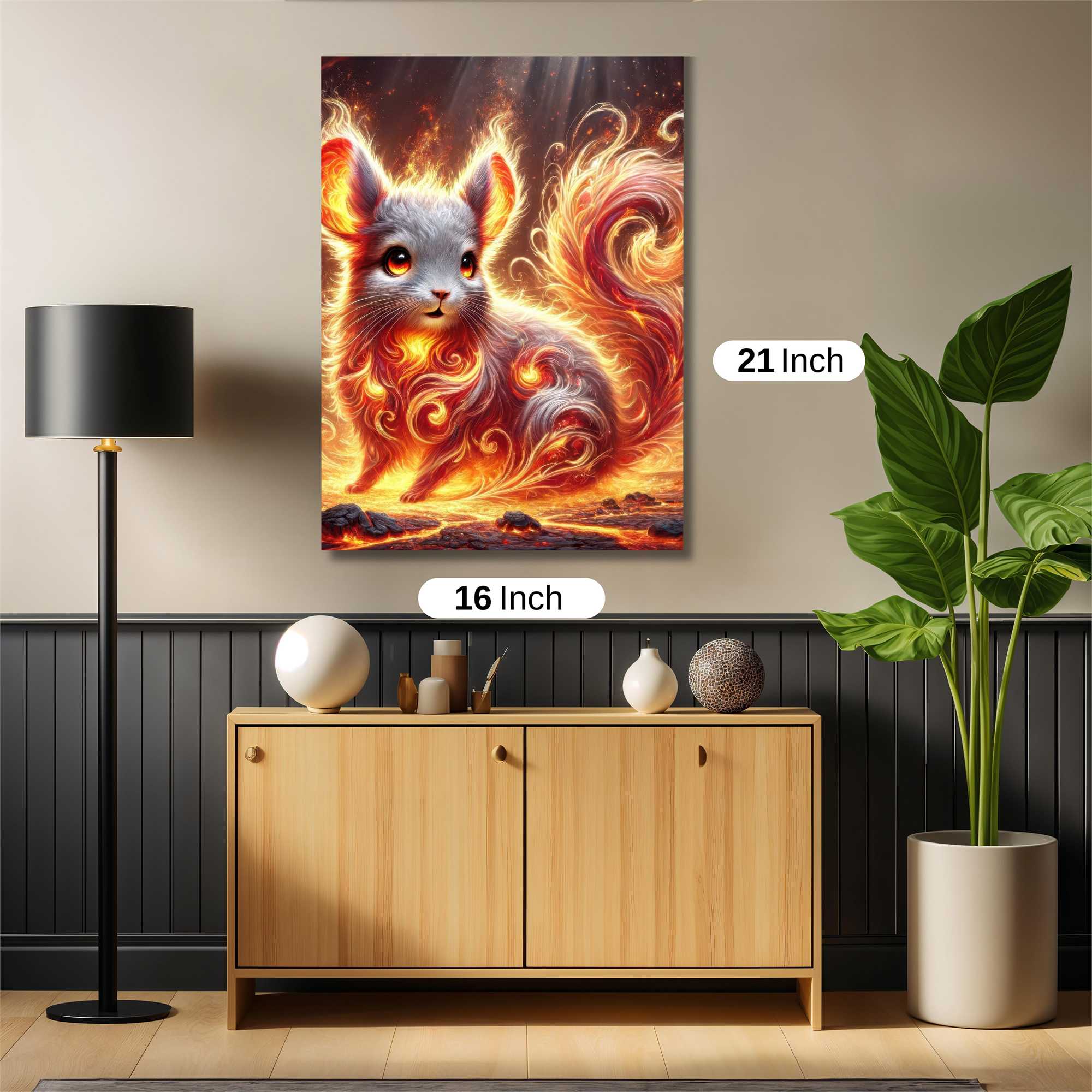 FlameSprite Safe Wall Magnetic / M