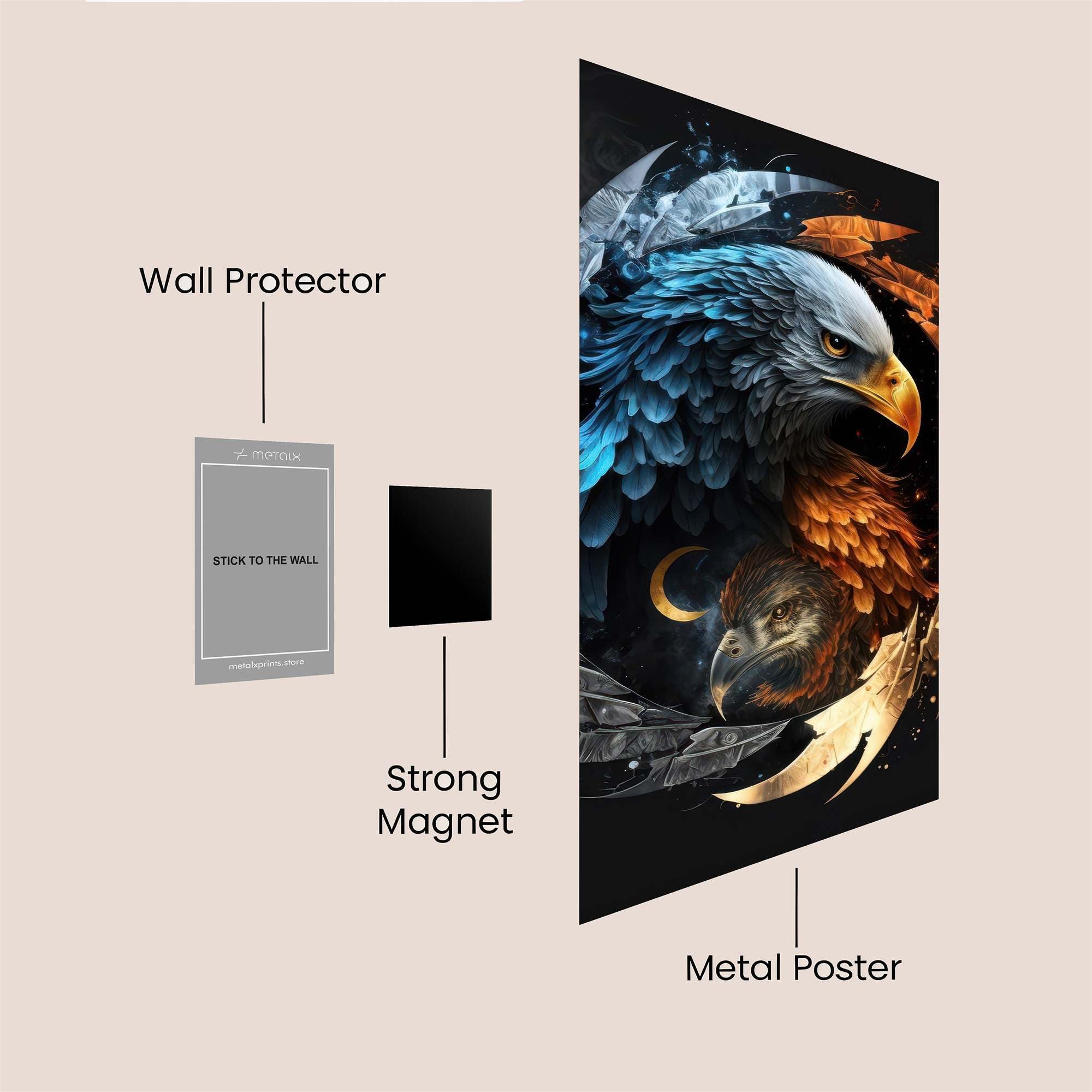 Eagle Duality Safe Wall Magnetic / M