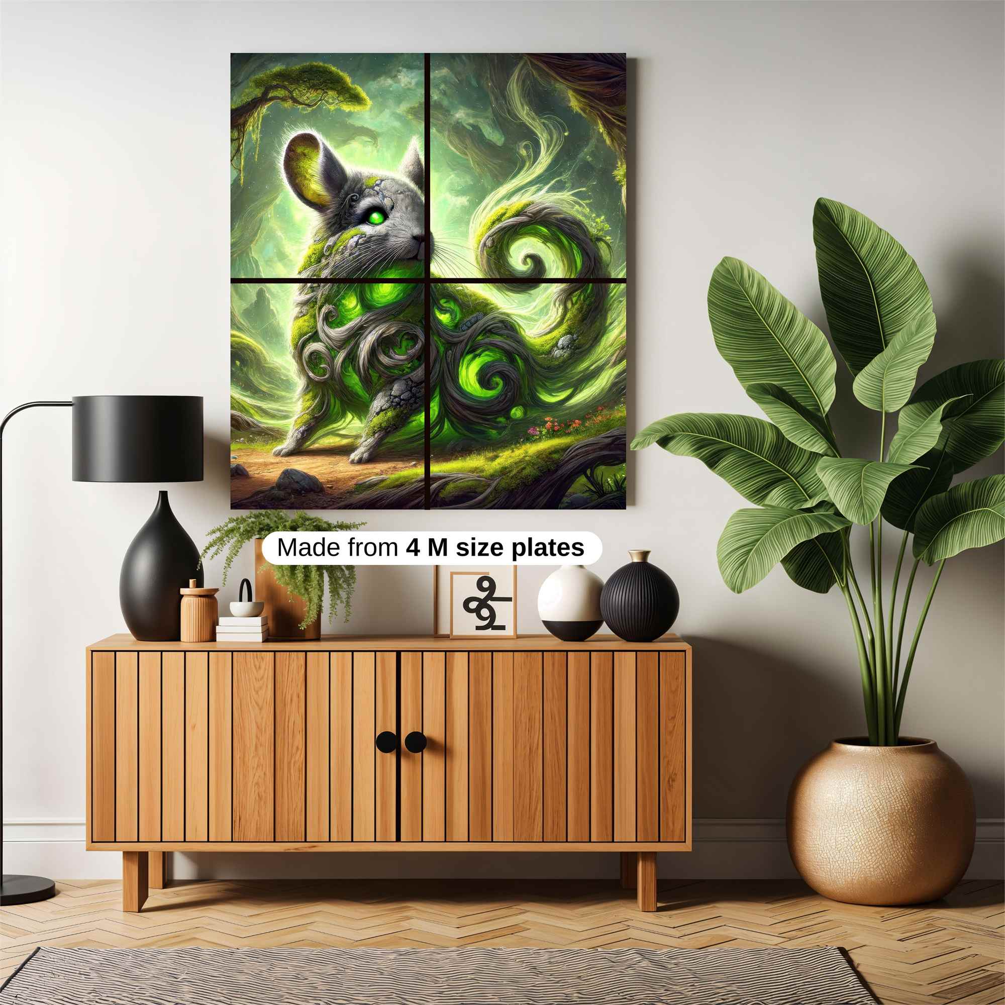 Chinchilla Enchantment Safe Wall Magnetic / M