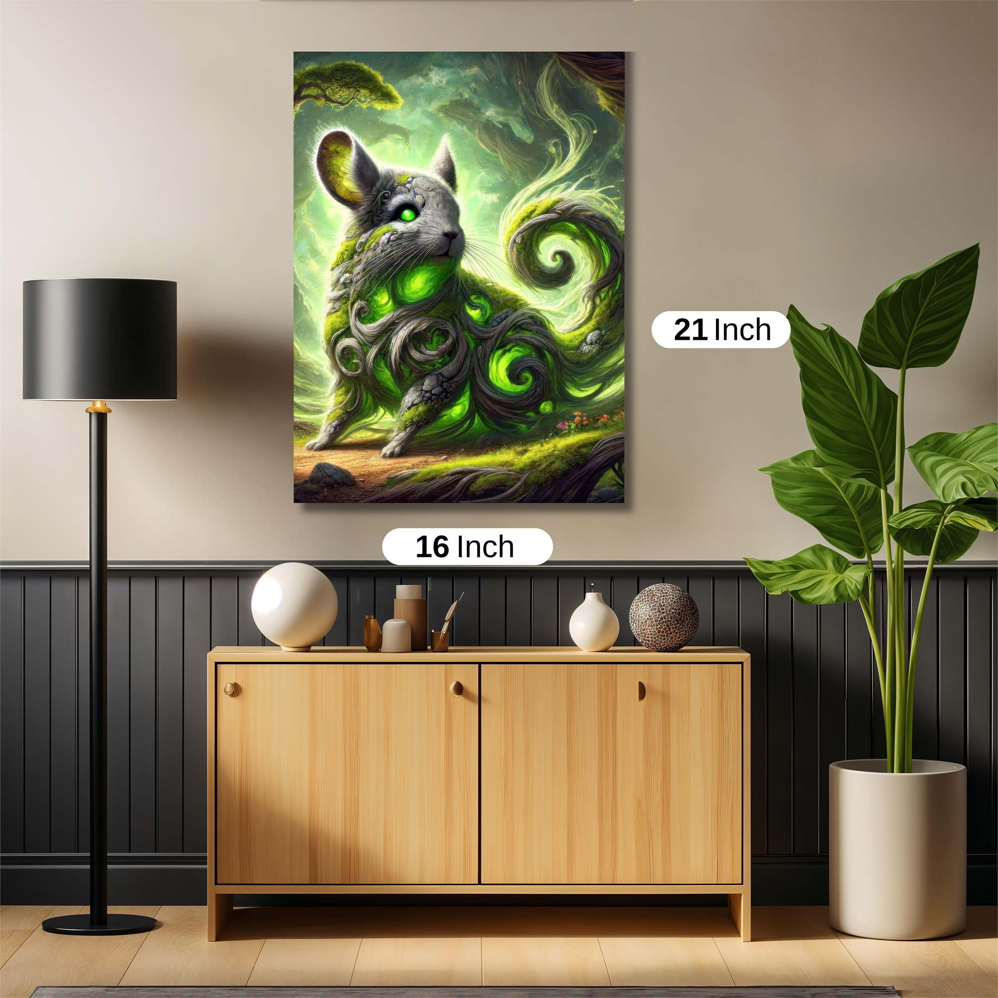 Chinchilla Enchantment Safe Wall Magnetic / M