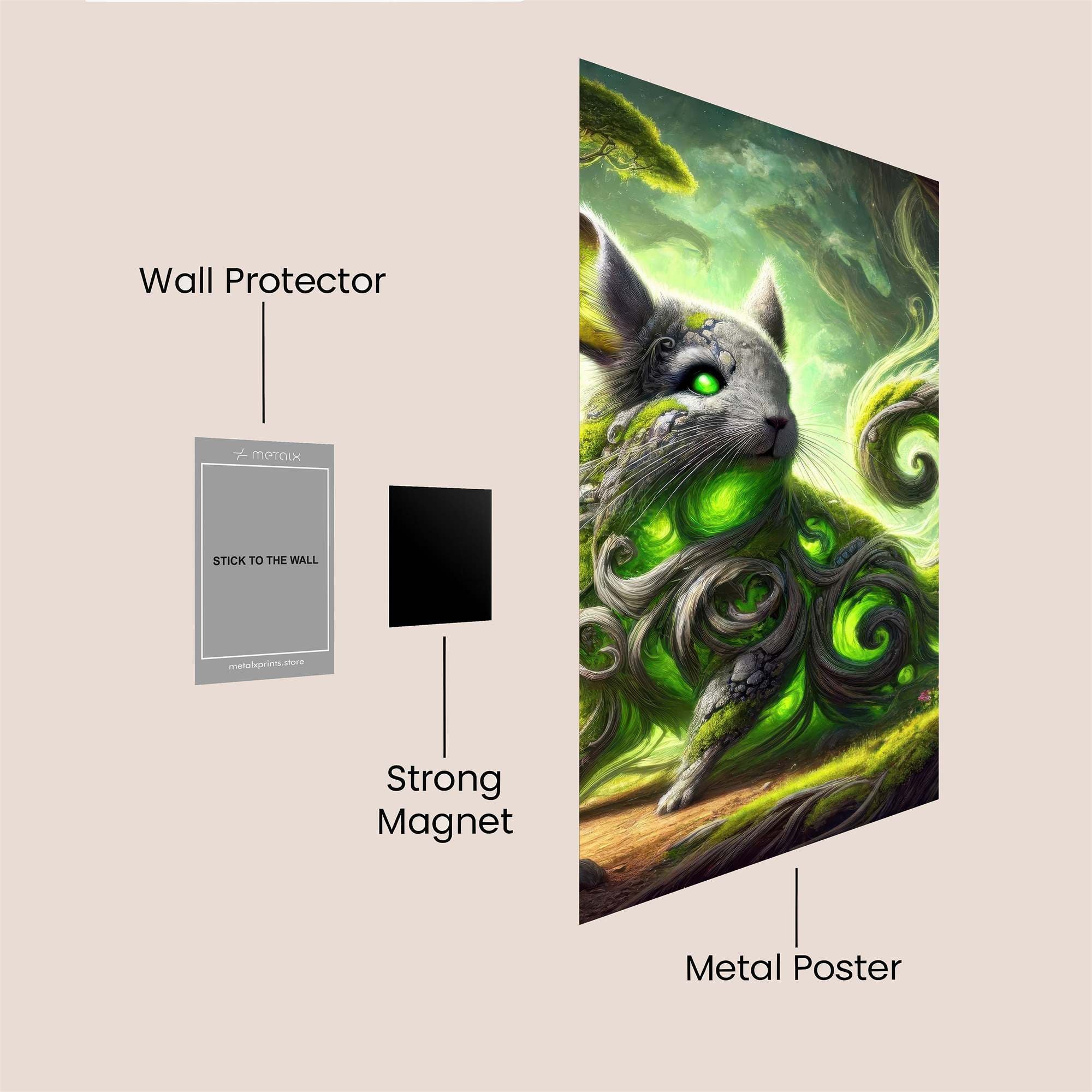 Chinchilla Enchantment Safe Wall Magnetic / M