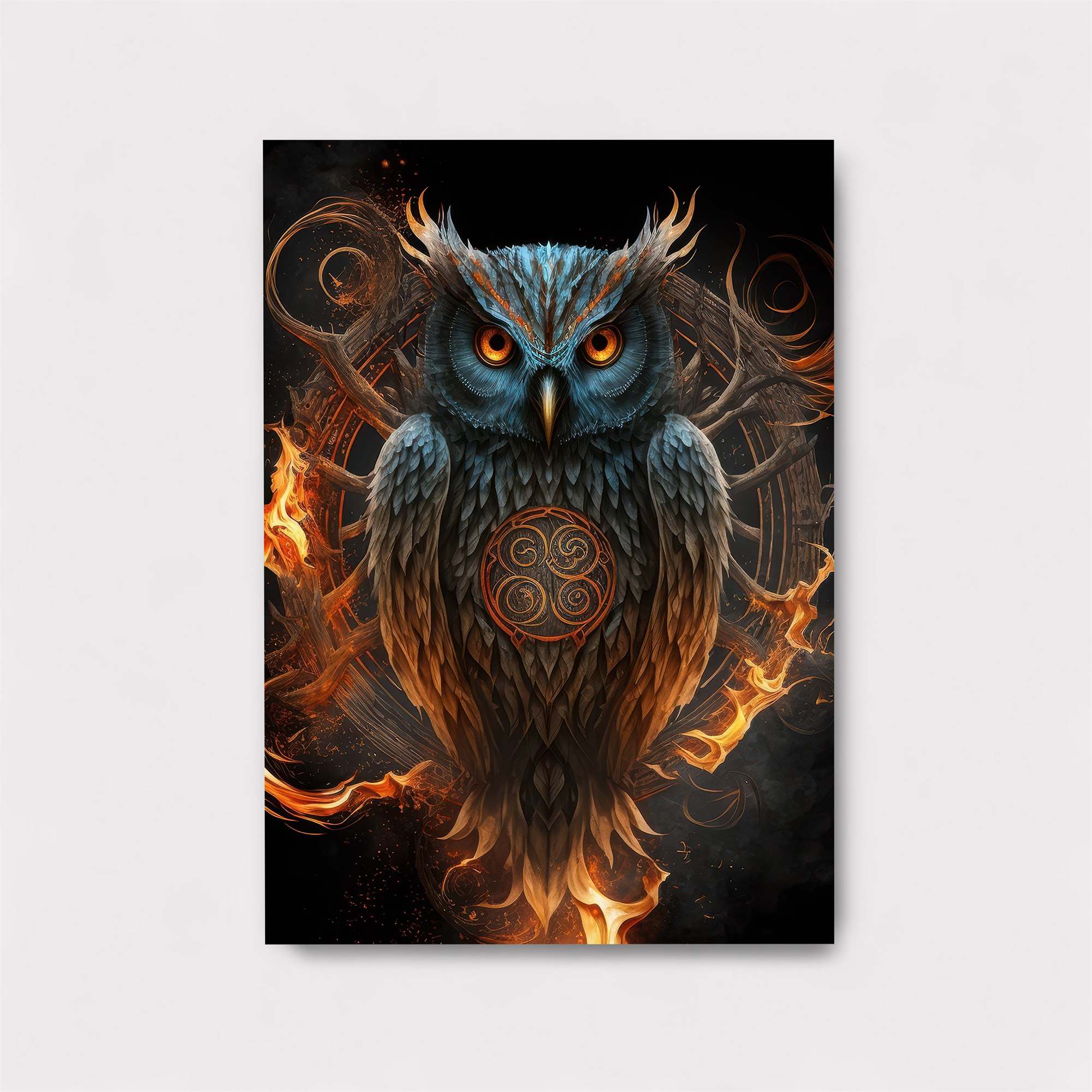 Owl Enigma Safe Wall Magnetic / M