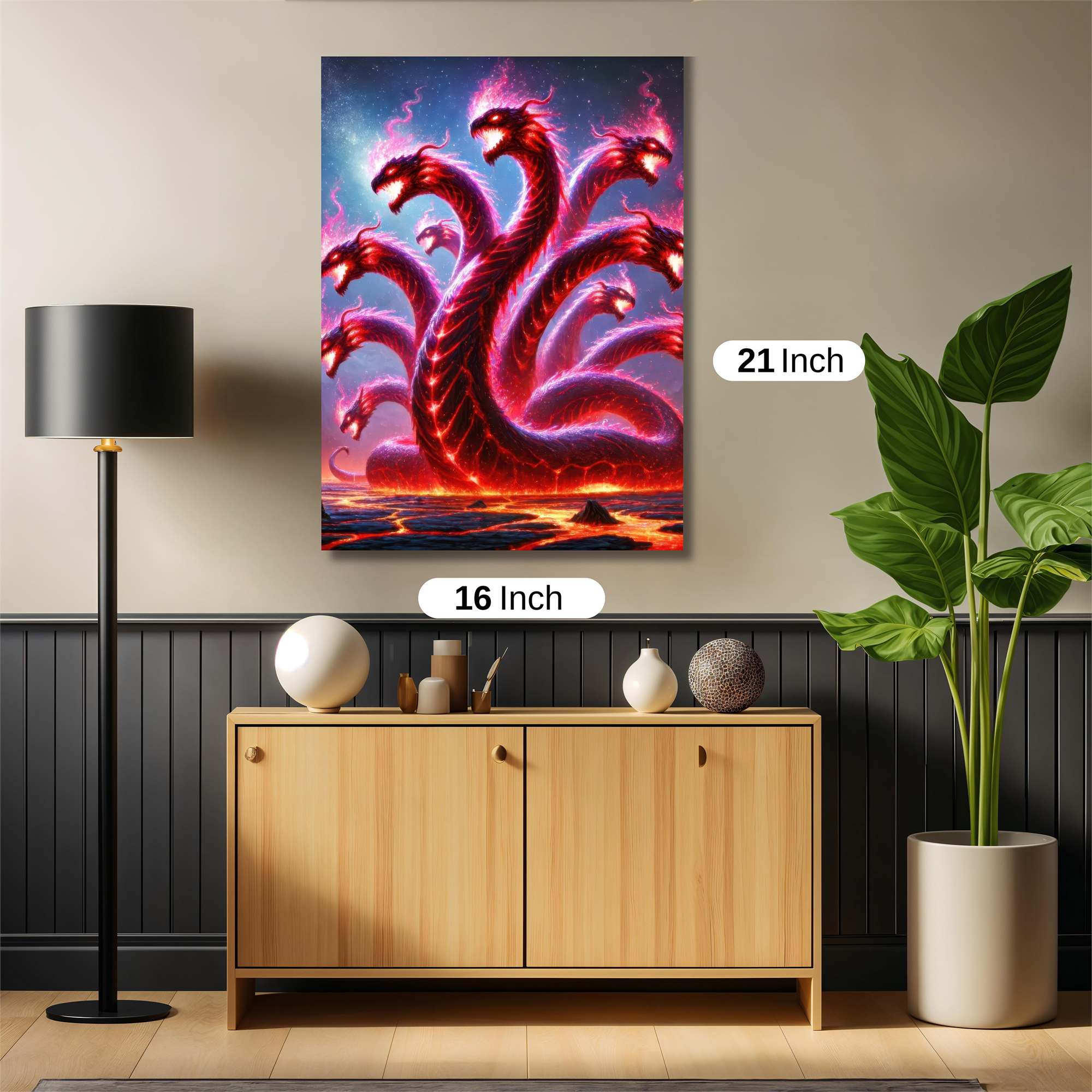 Hydra Inferno Safe Wall Magnetic / M