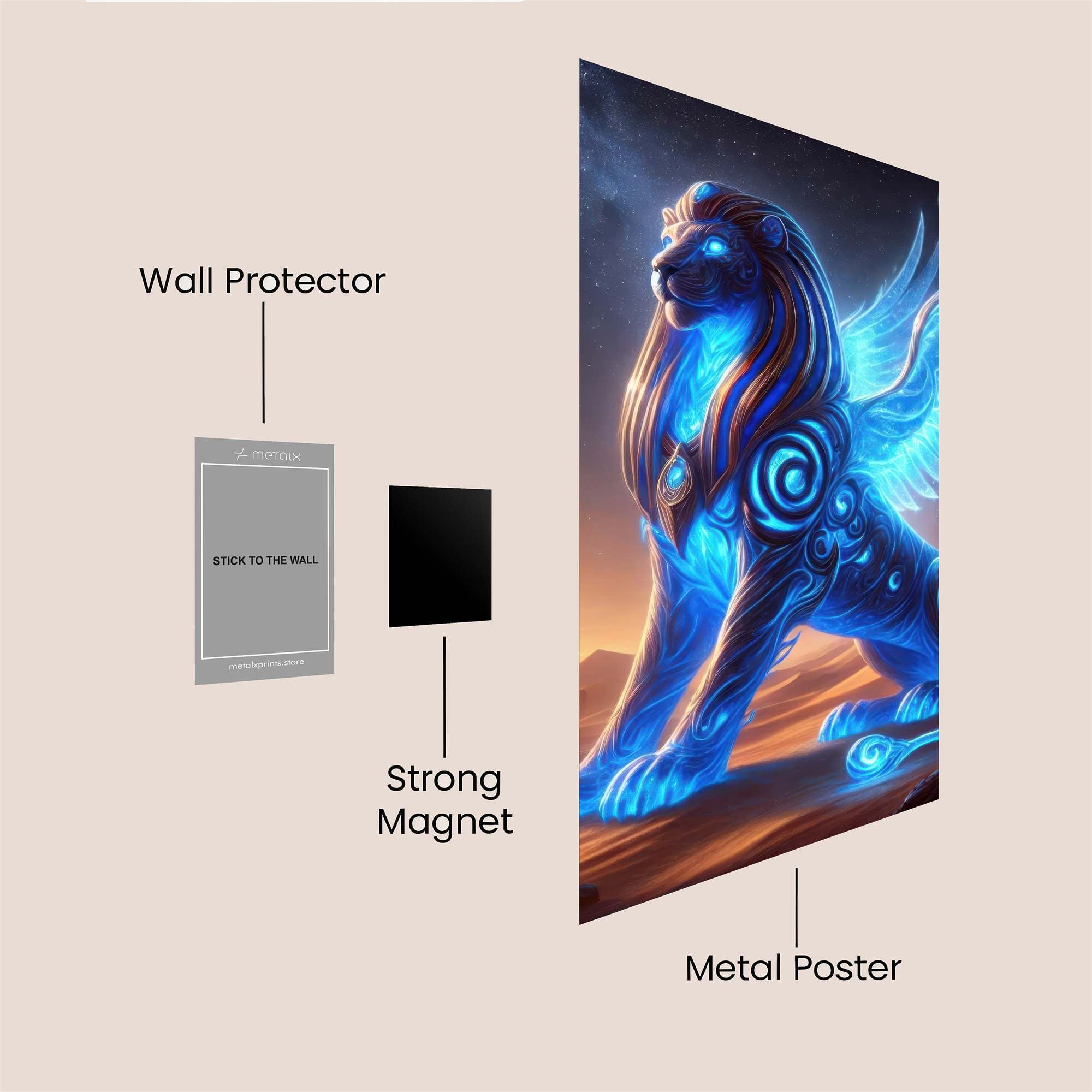 Sphinx Serenity Safe Wall Magnetic / M