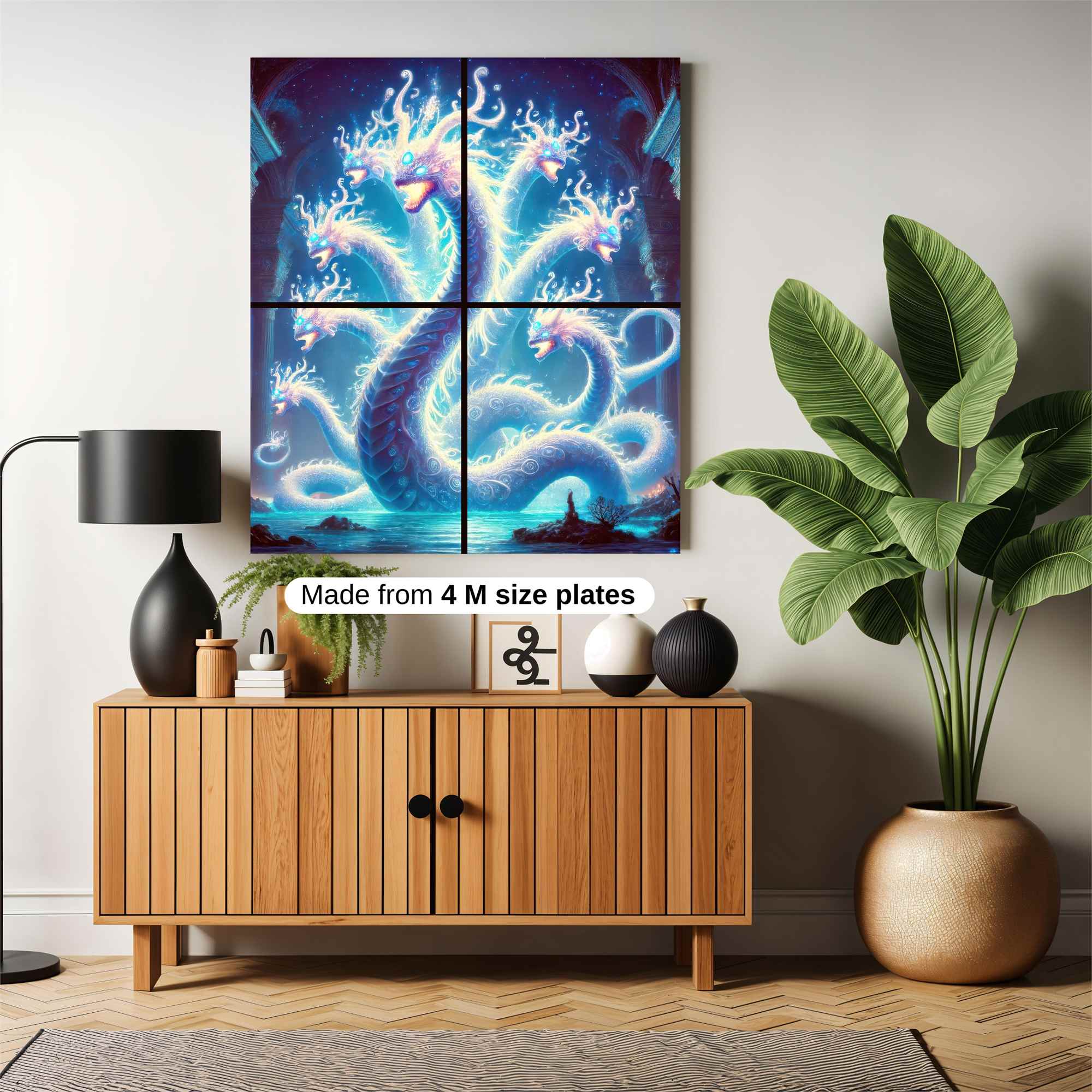 Hydra Enchantment Safe Wall Magnetic / M