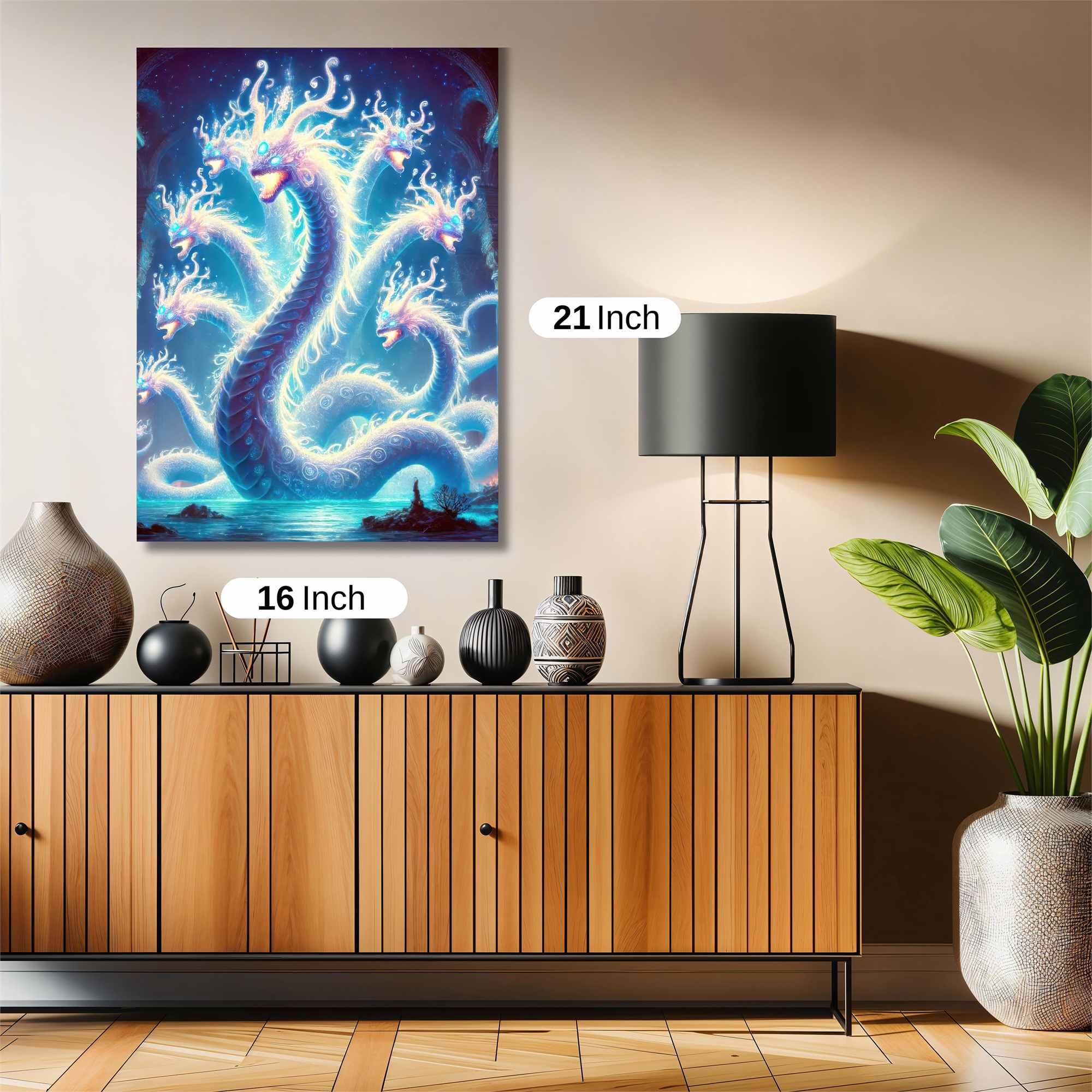 Hydra Enchantment Safe Wall Magnetic / M