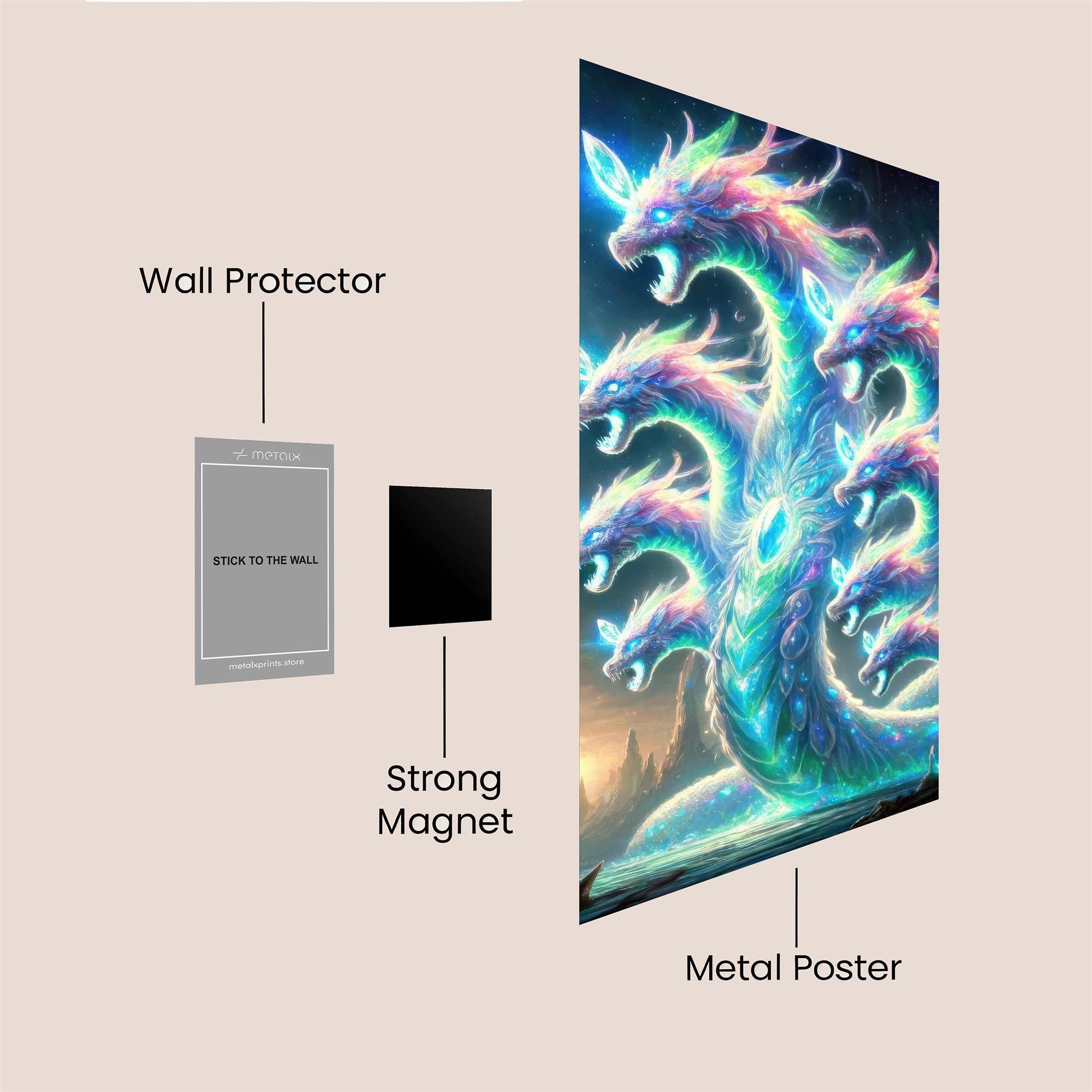 Hydra Radiance Safe Wall Magnetic / M