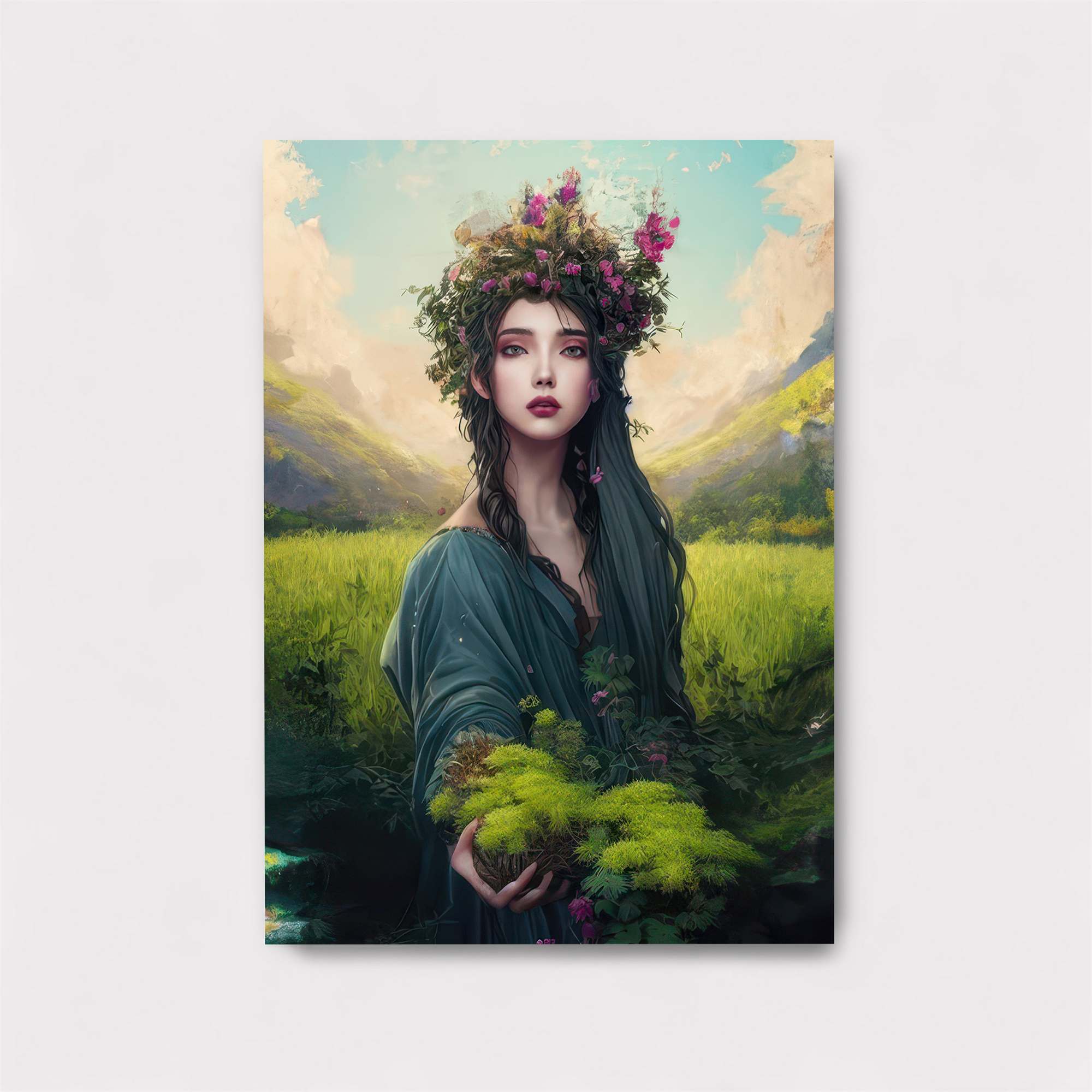 Floral Serenity Safe Wall Magnetic / M