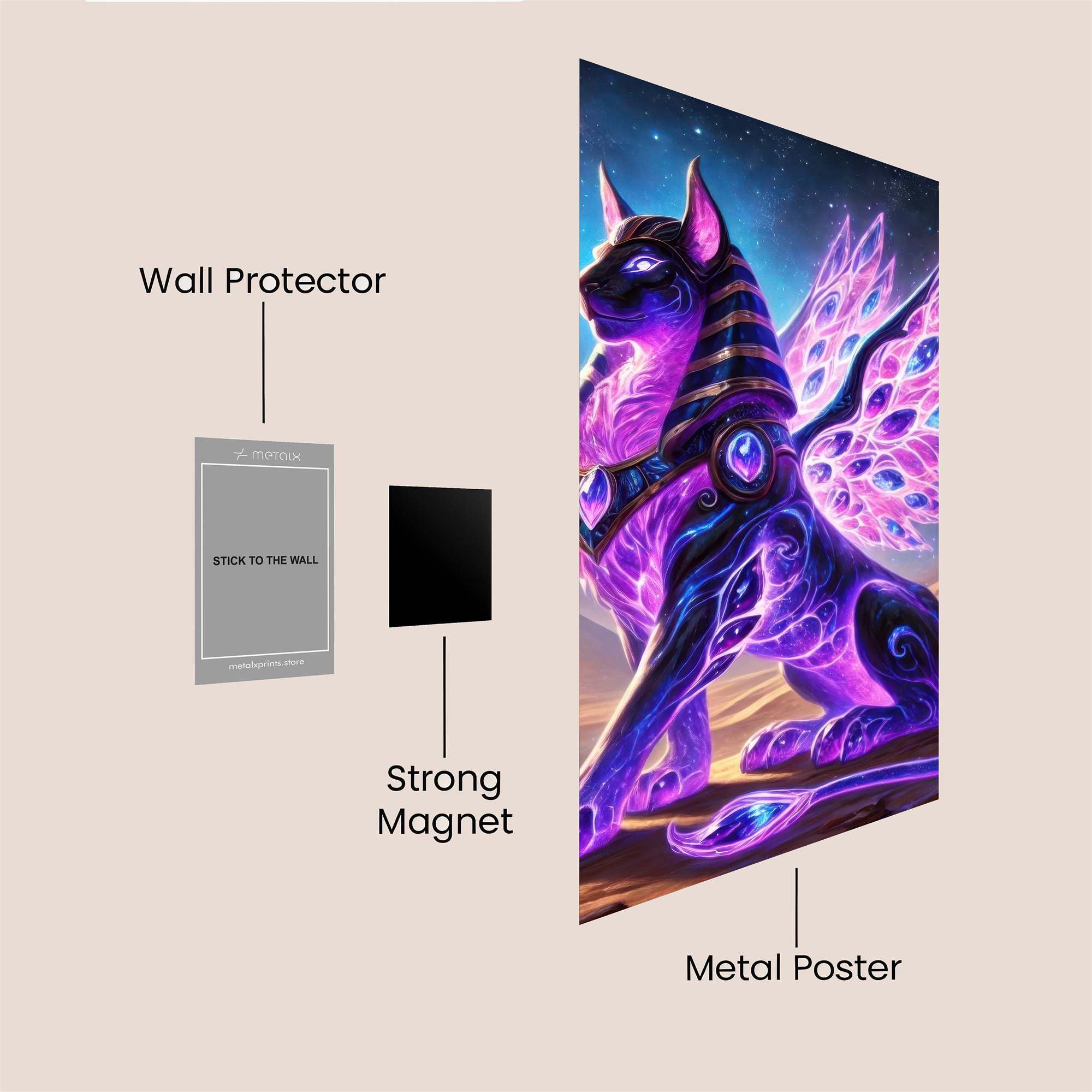 Sphinx Enigma Safe Wall Magnetic / M