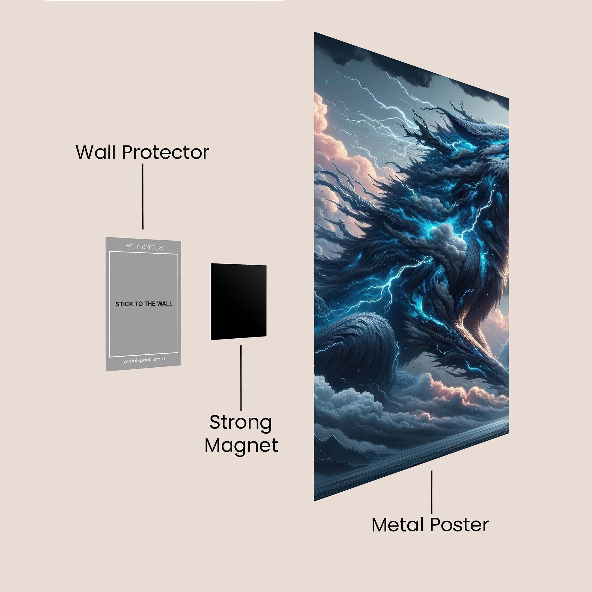 Stormwolf Majestic Safe Wall Magnetic / M