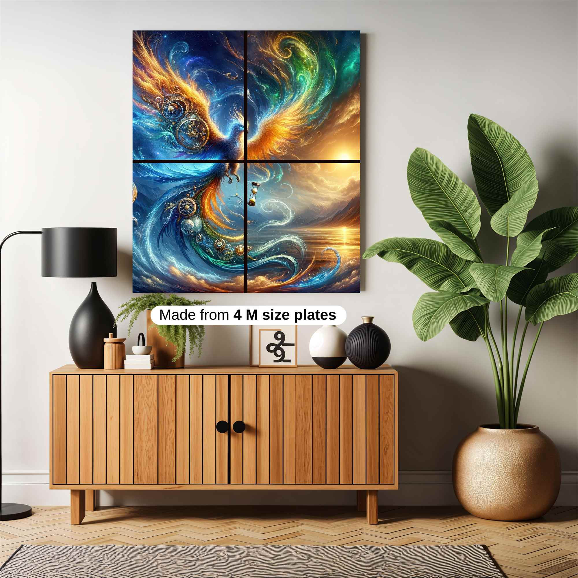 Phoenix Rebirth Safe Wall Magnetic / M