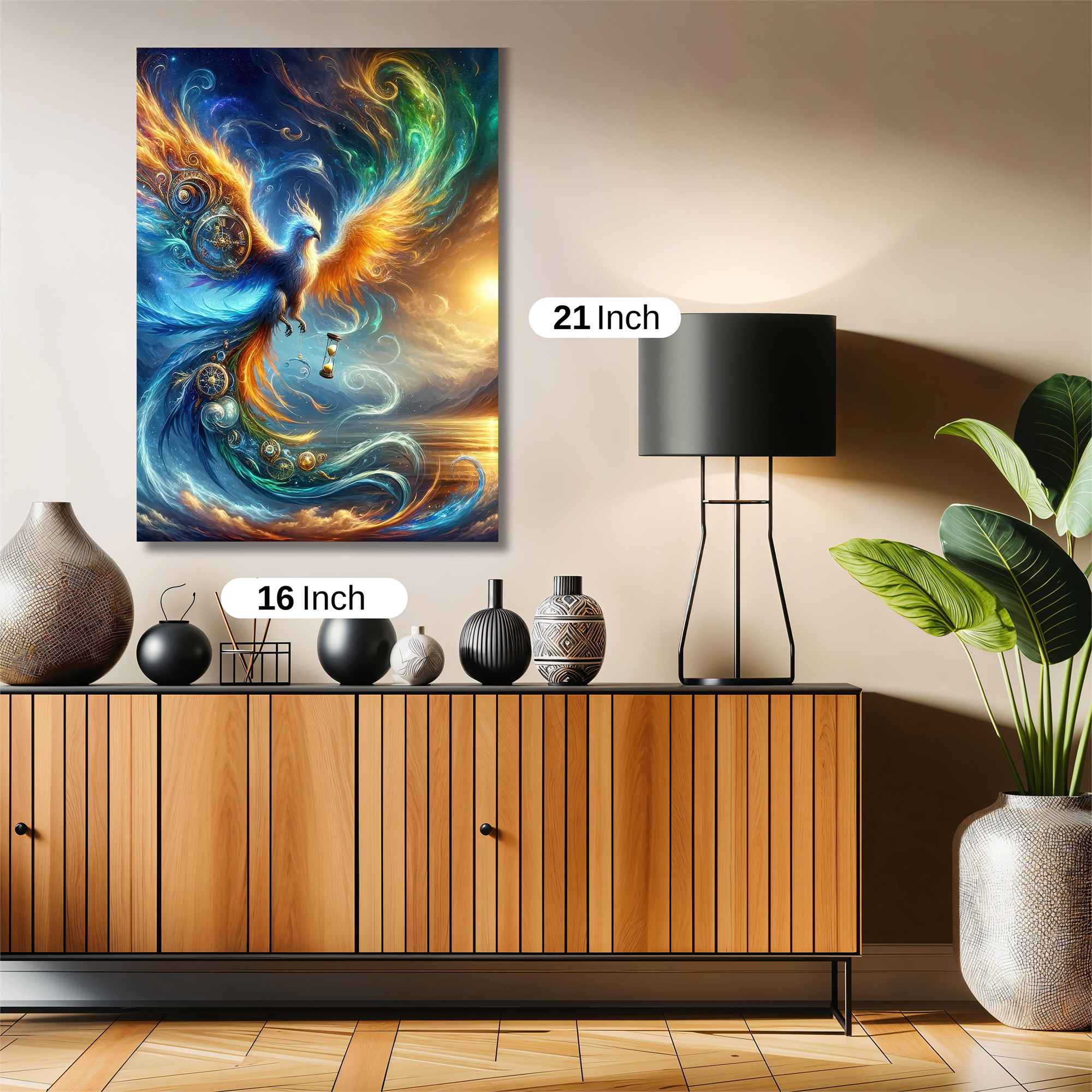 Phoenix Rebirth Safe Wall Magnetic / M