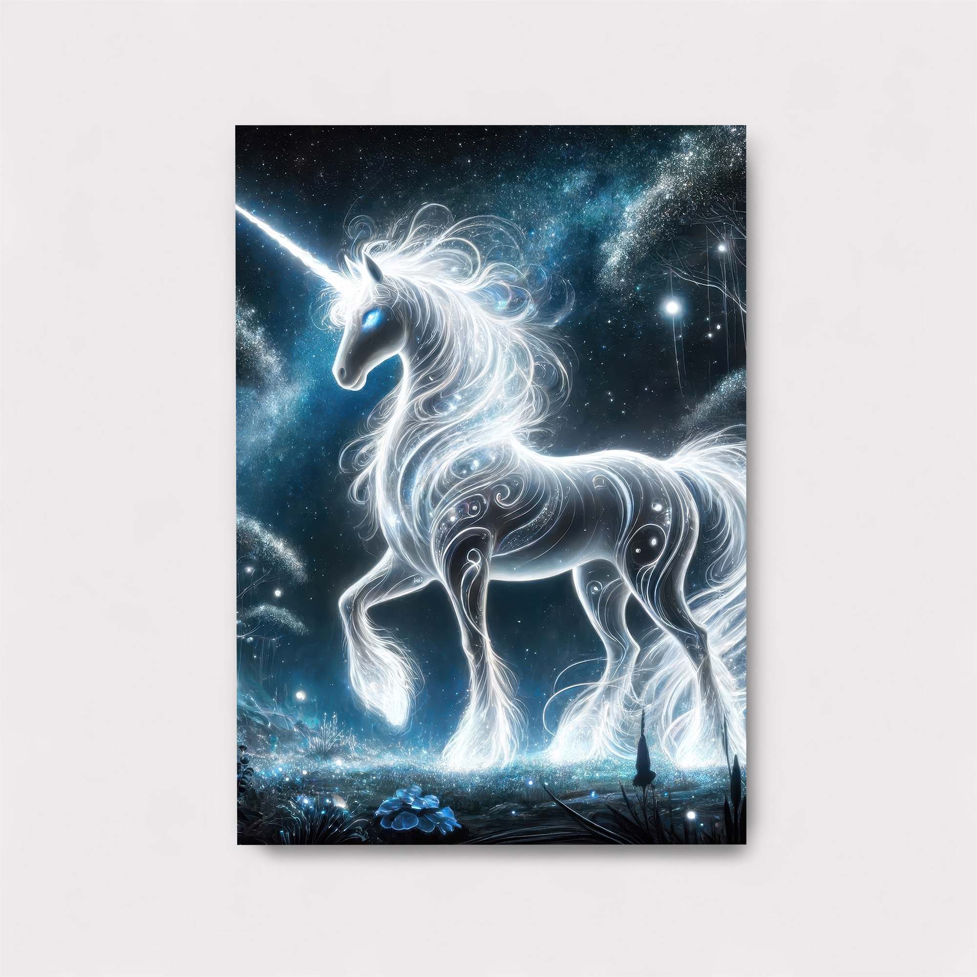 Luminous Unicorn Safe Wall Magnetic / M