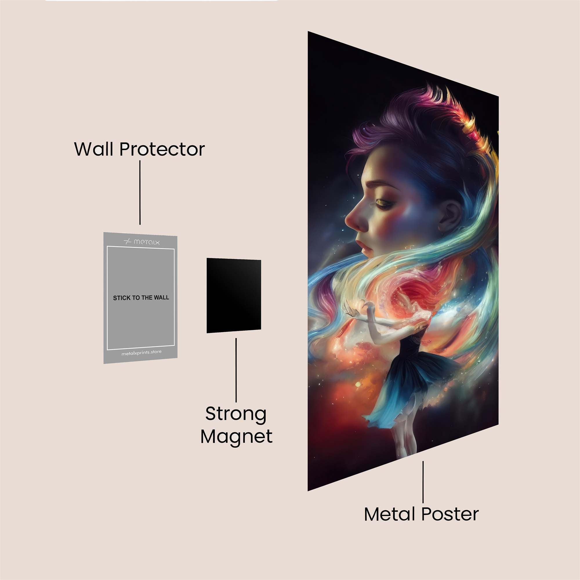 Cosmic Dance Safe Wall Magnetic / M