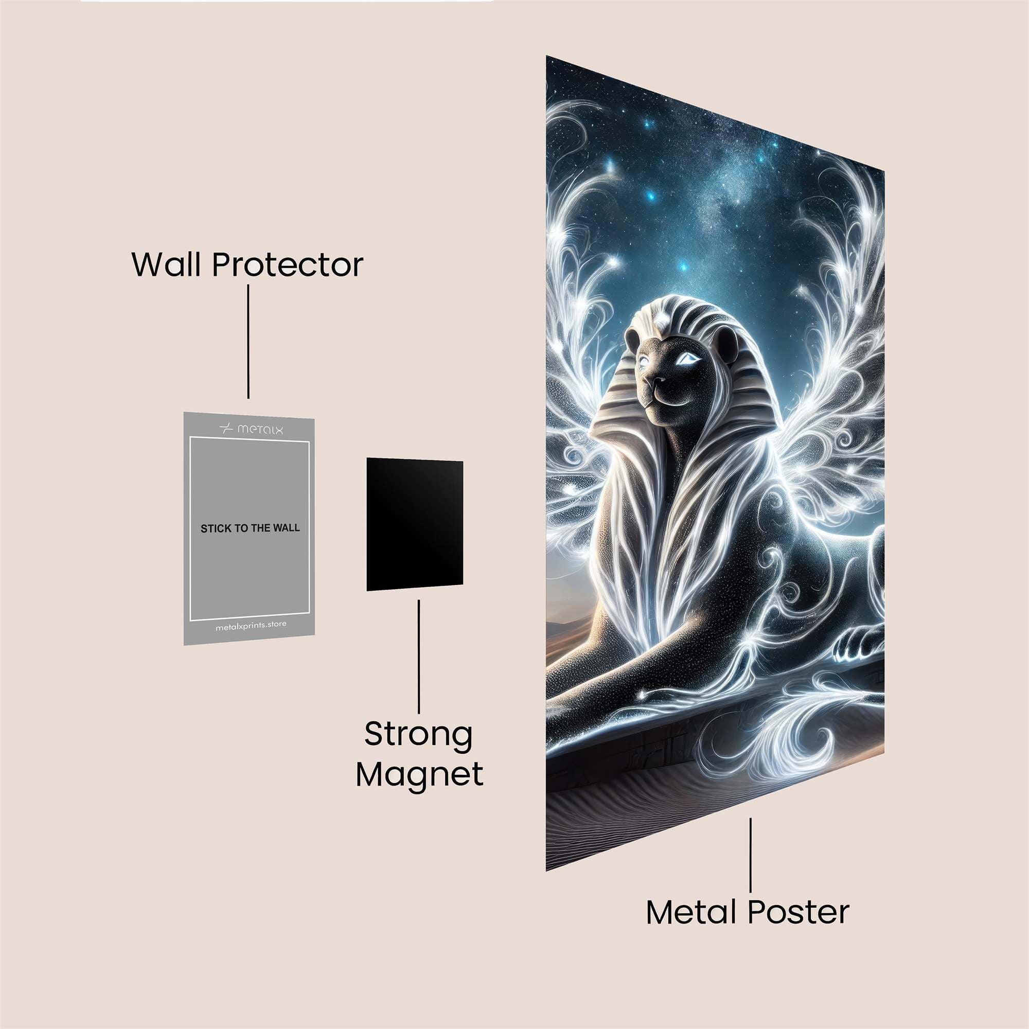 Sphinx Radiance Safe Wall Magnetic / M