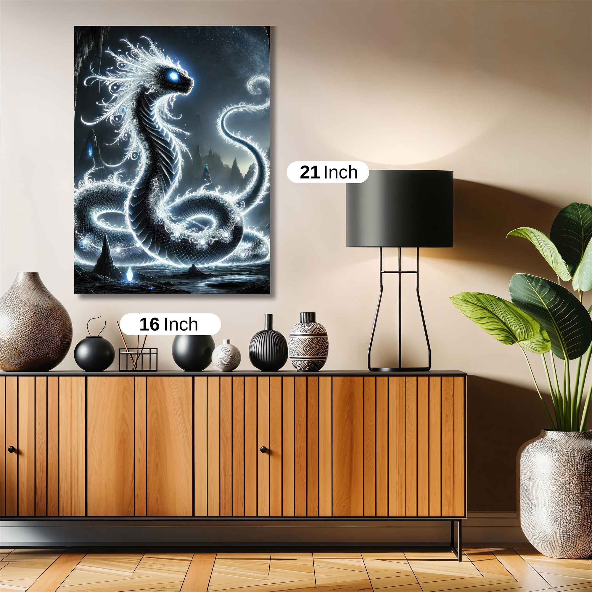 Lunar Serpent Safe Wall Magnetic / M