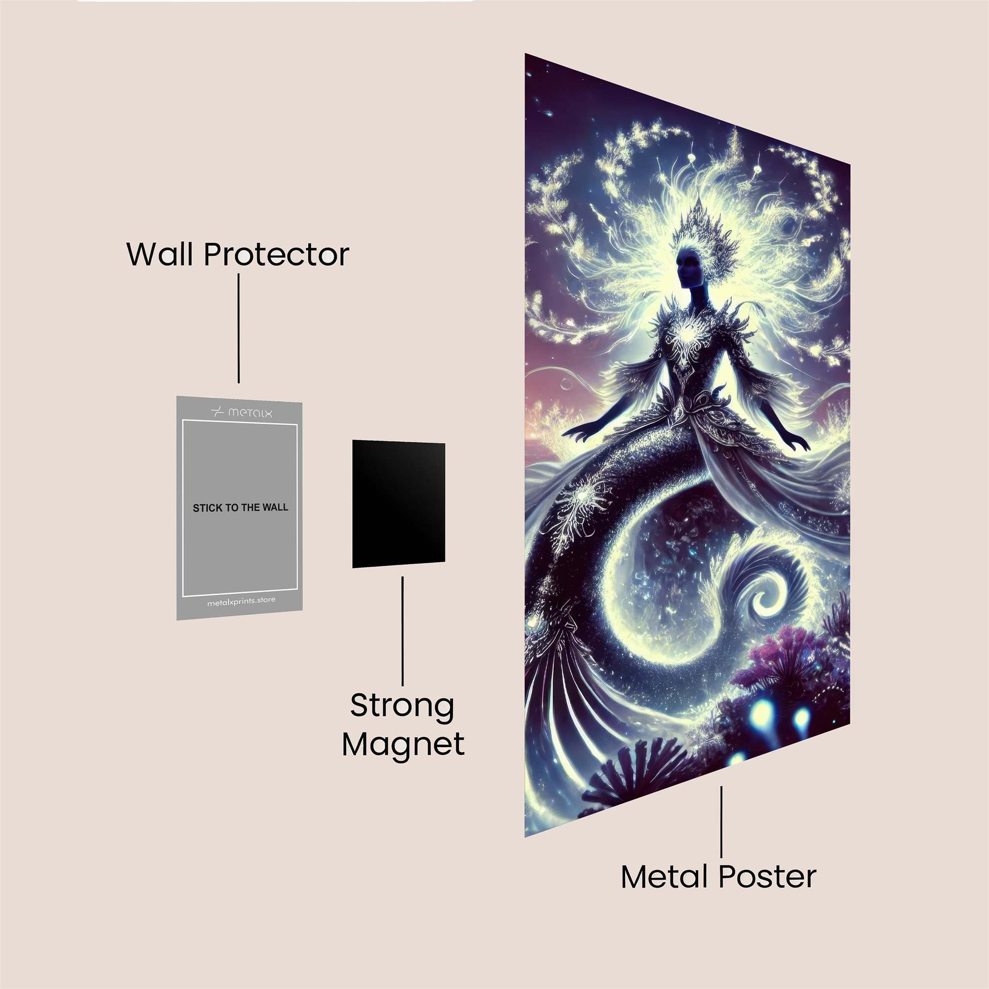 LunaSerenity Safe Wall Magnetic / M