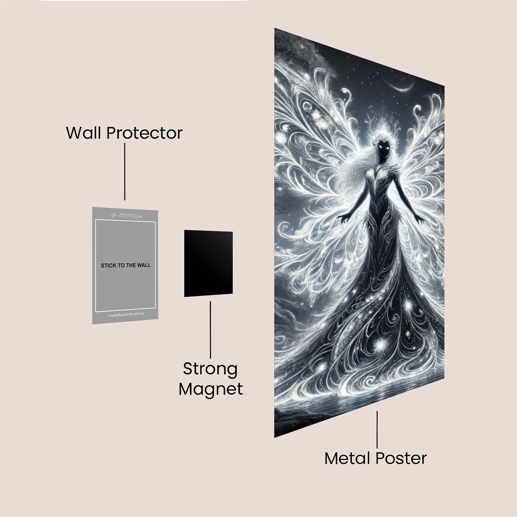 Luna Enchantress Safe Wall Magnetic / M