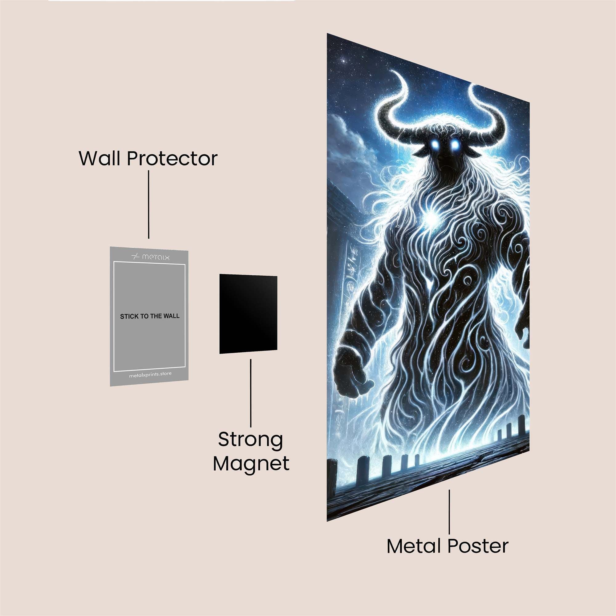 Minotaur Majesty Safe Wall Magnetic / M