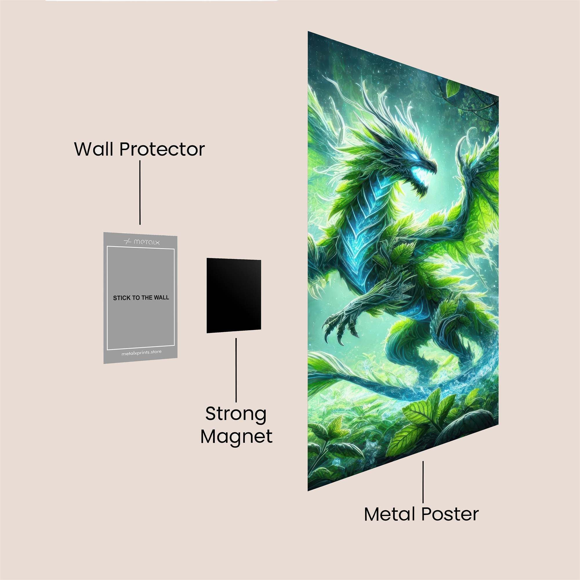 Forest Luminary Safe Wall Magnetic / M