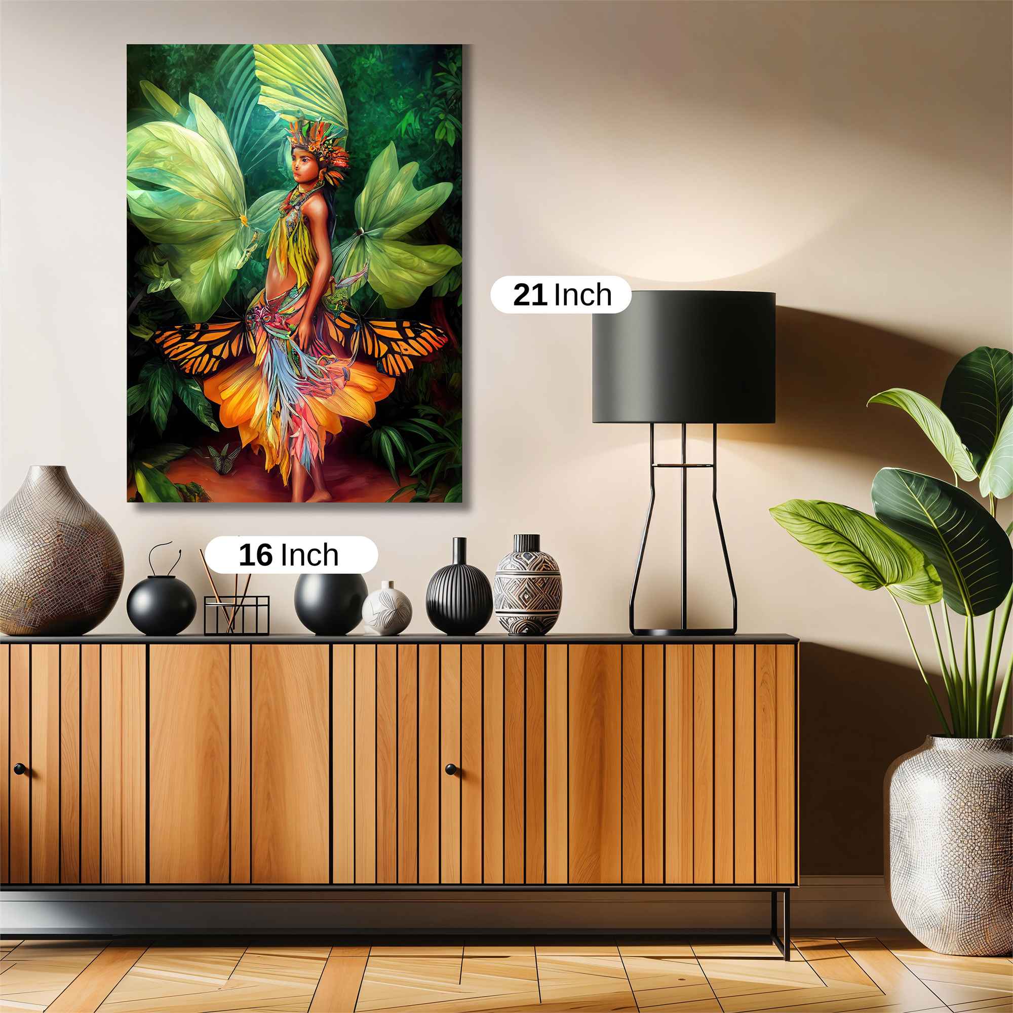 Butterfly Enchantment Safe Wall Magnetic / M