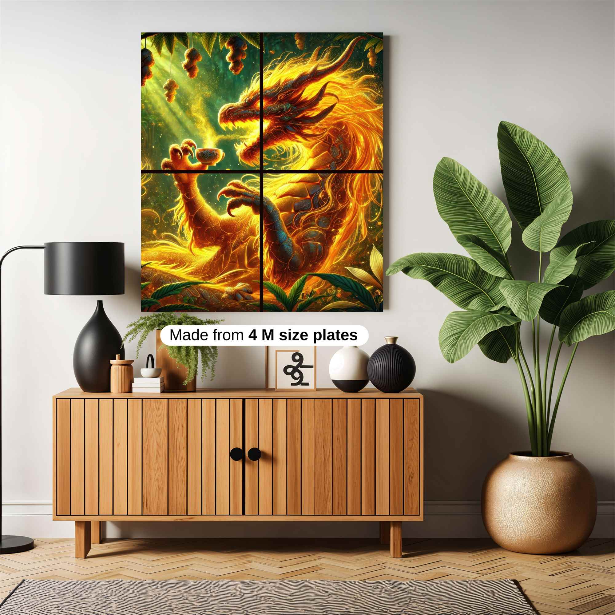 Dragon Whimsy Safe Wall Magnetic / M
