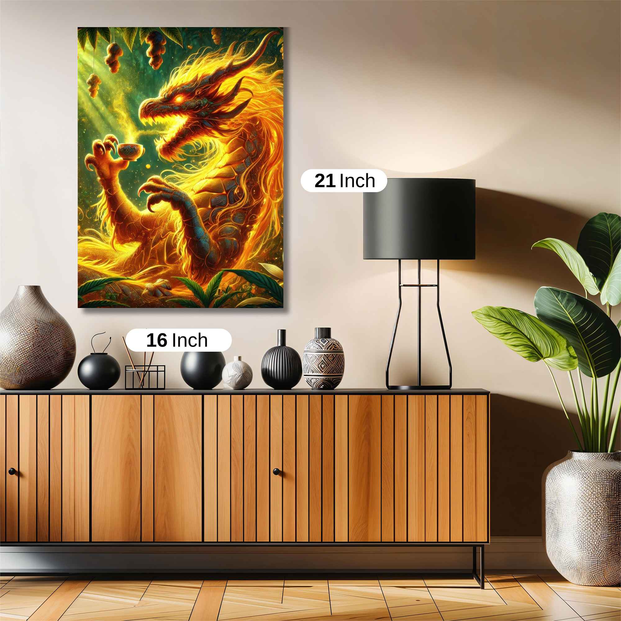 Dragon Whimsy Safe Wall Magnetic / M
