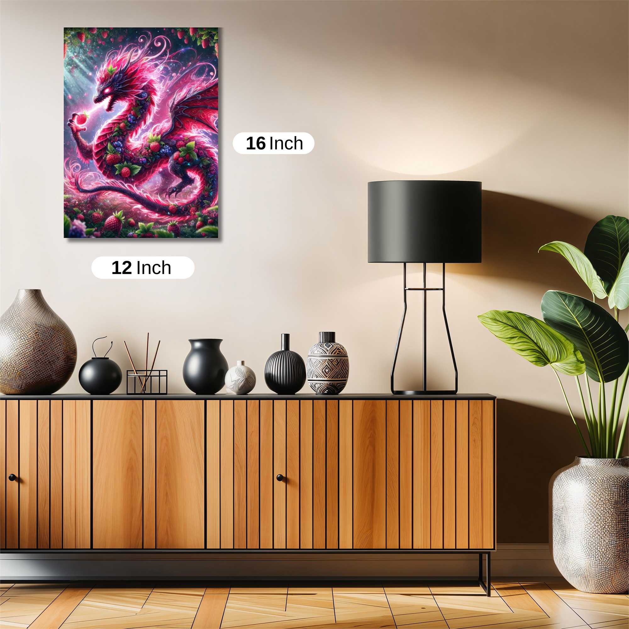 Dragon Whimsy Safe Wall Magnetic / M