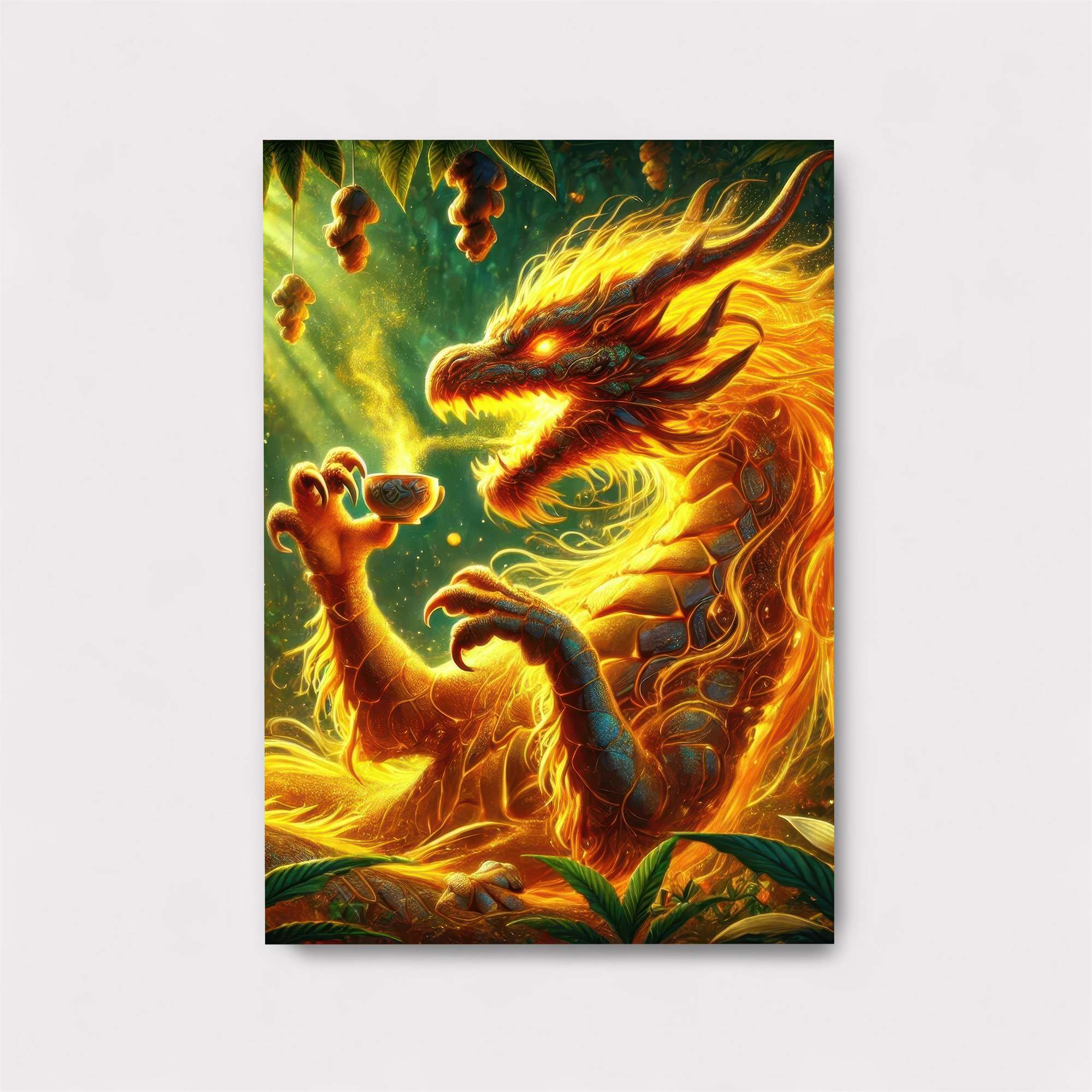 Dragon Whimsy Safe Wall Magnetic / M