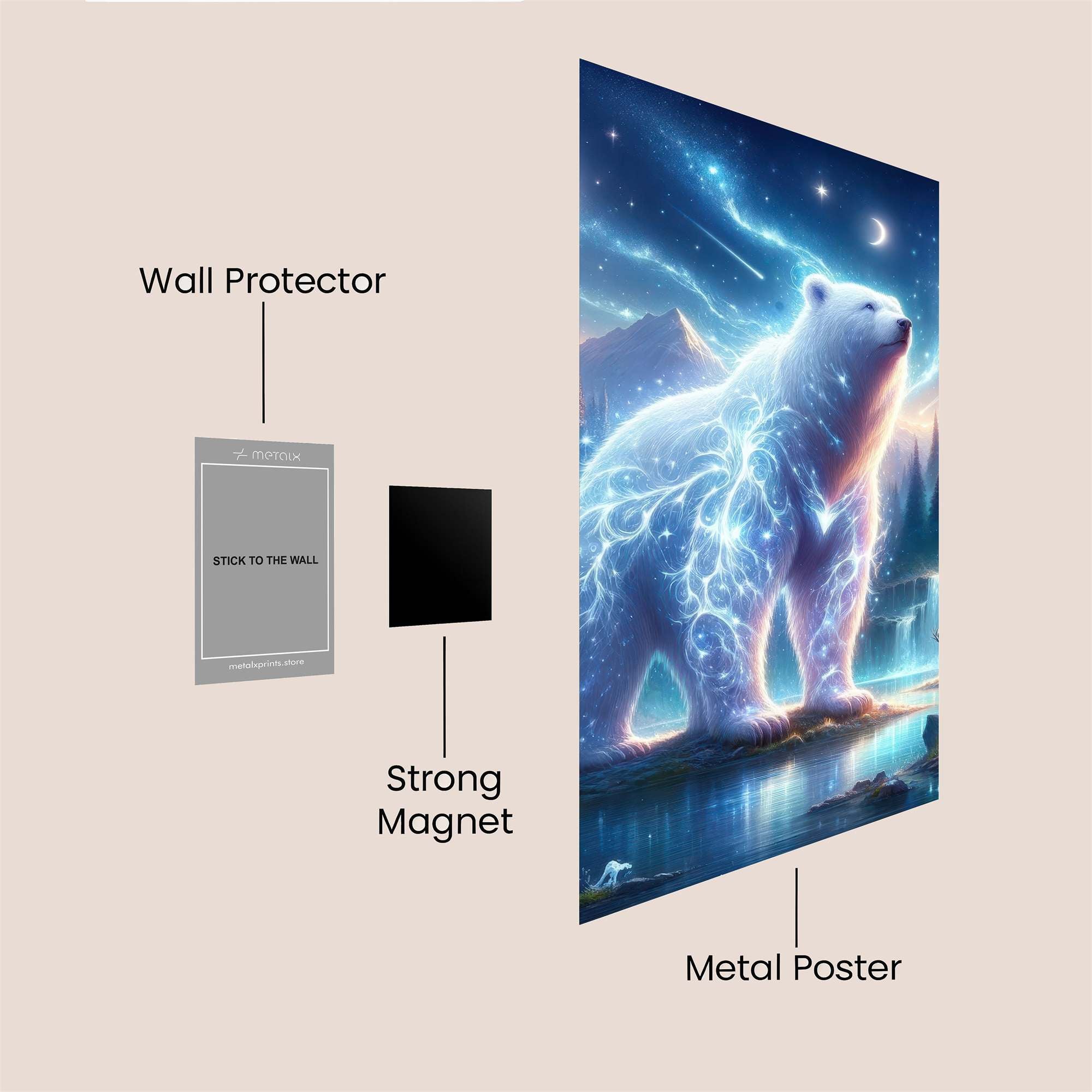 Aurora Guardian Safe Wall Magnetic / M
