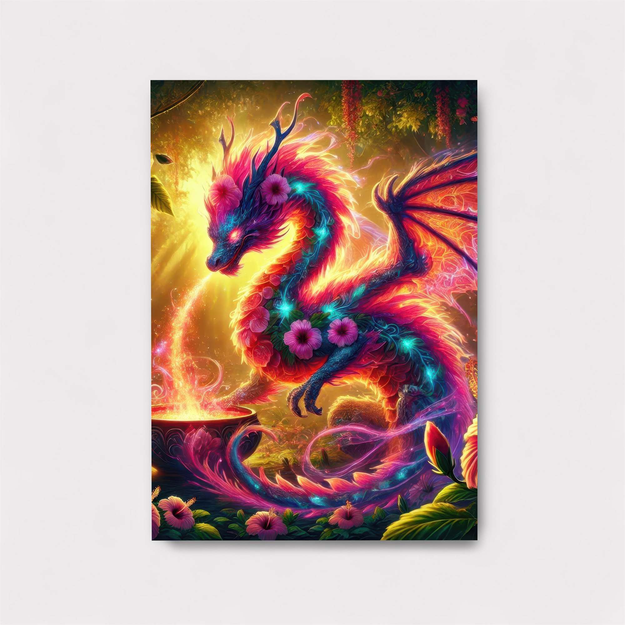 FloralDragon Safe Wall Magnetic / M
