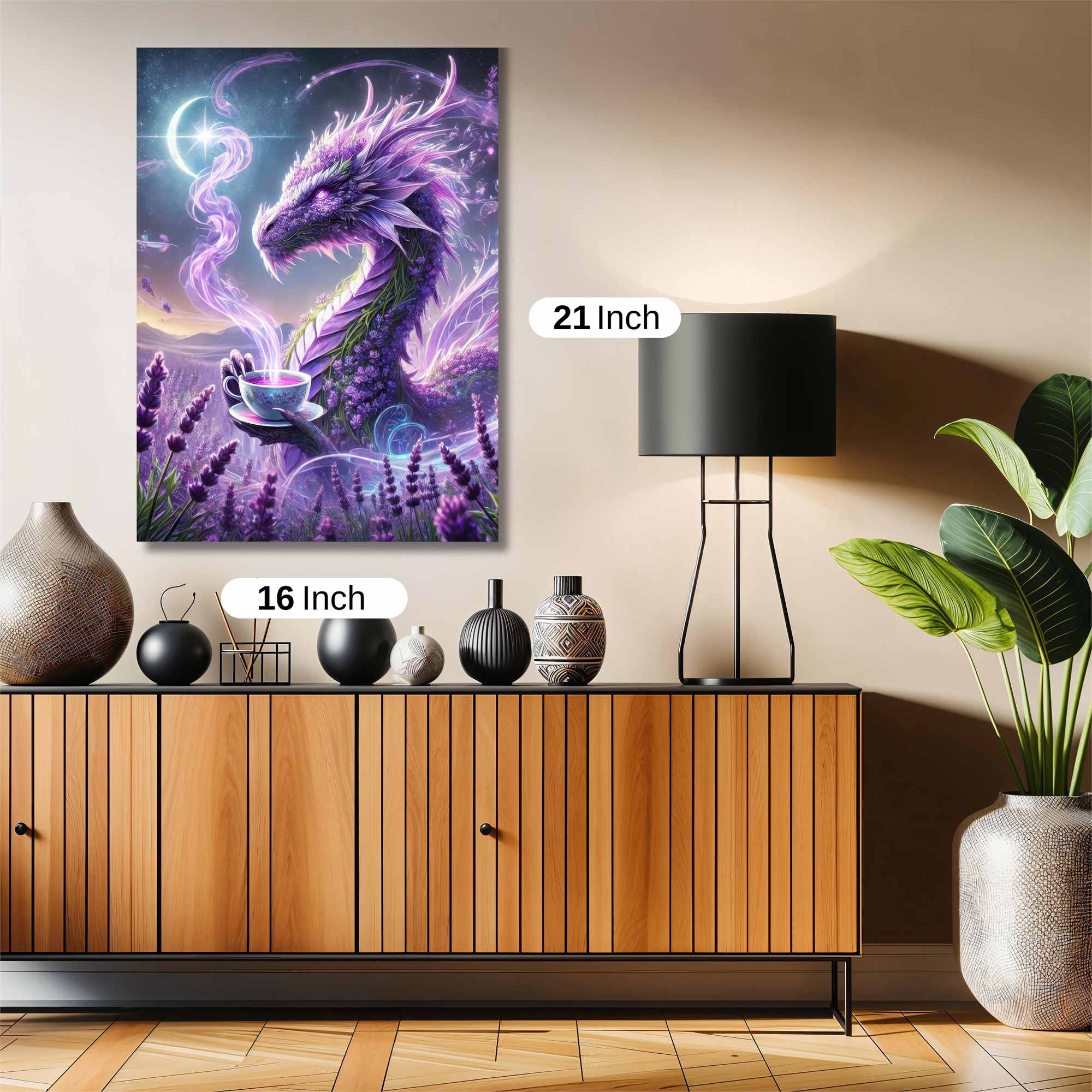 Lavender Serenity Safe Wall Magnetic / M