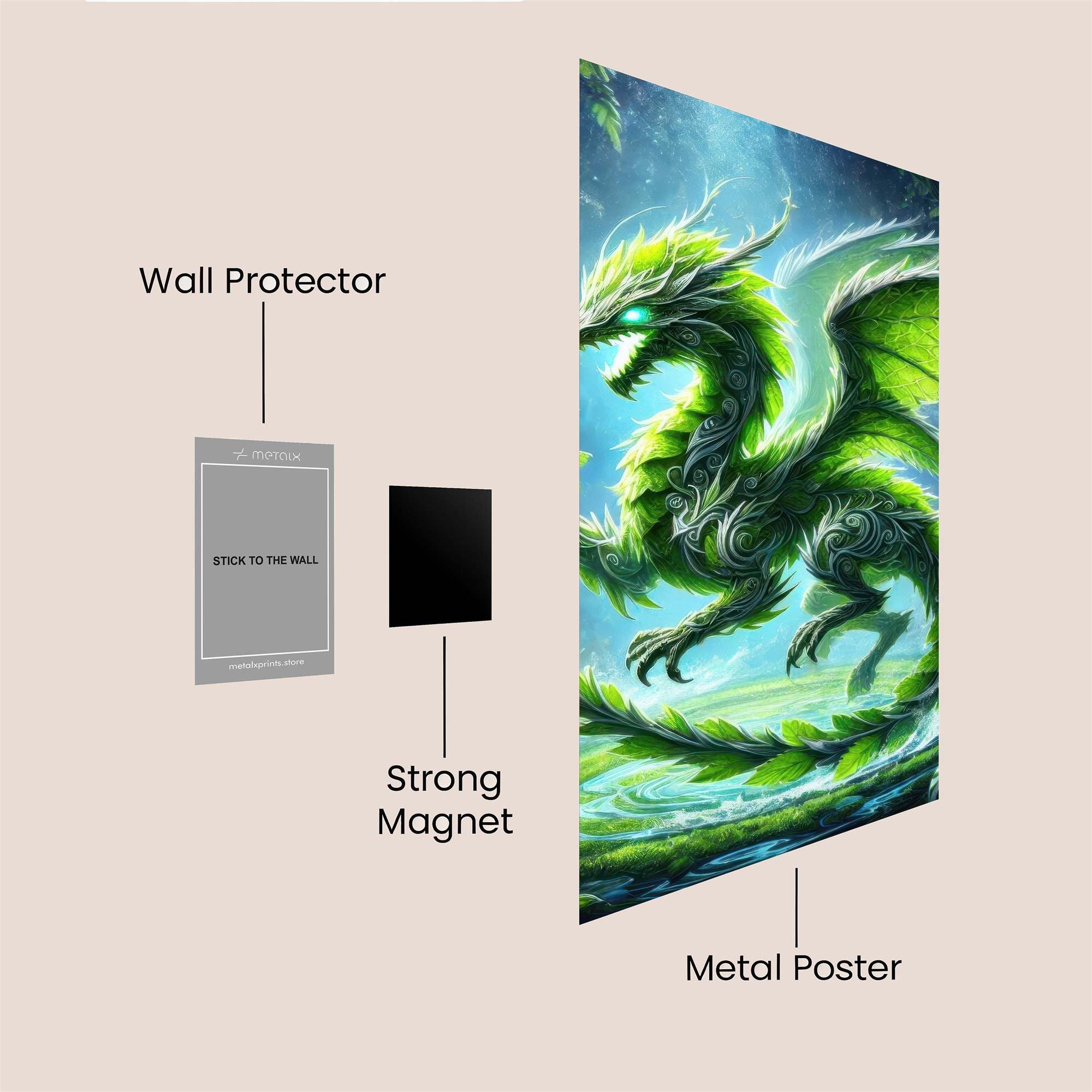 LeafyWhimsy Safe Wall Magnetic / M