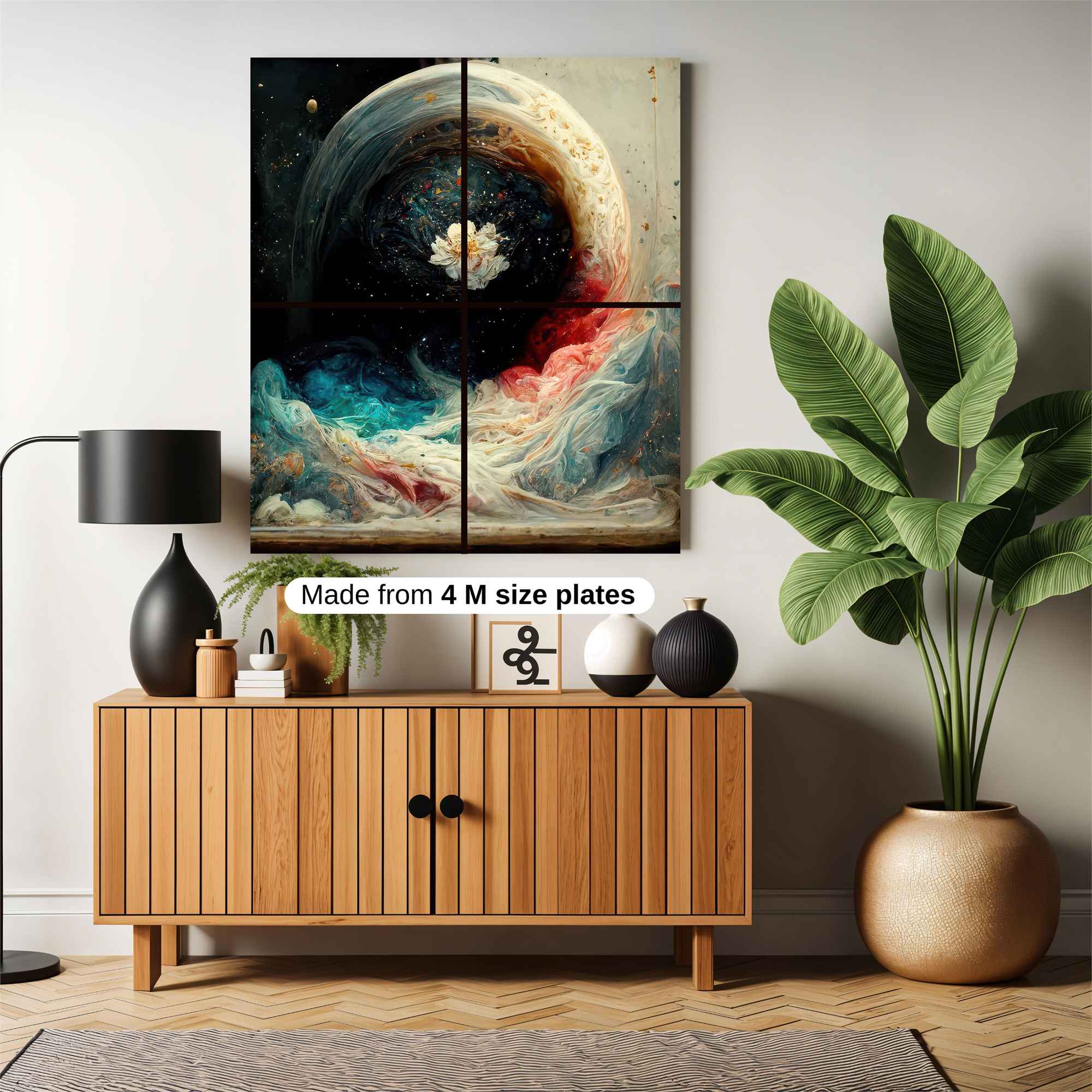 Cosmic Bloom Safe Wall Magnetic / M