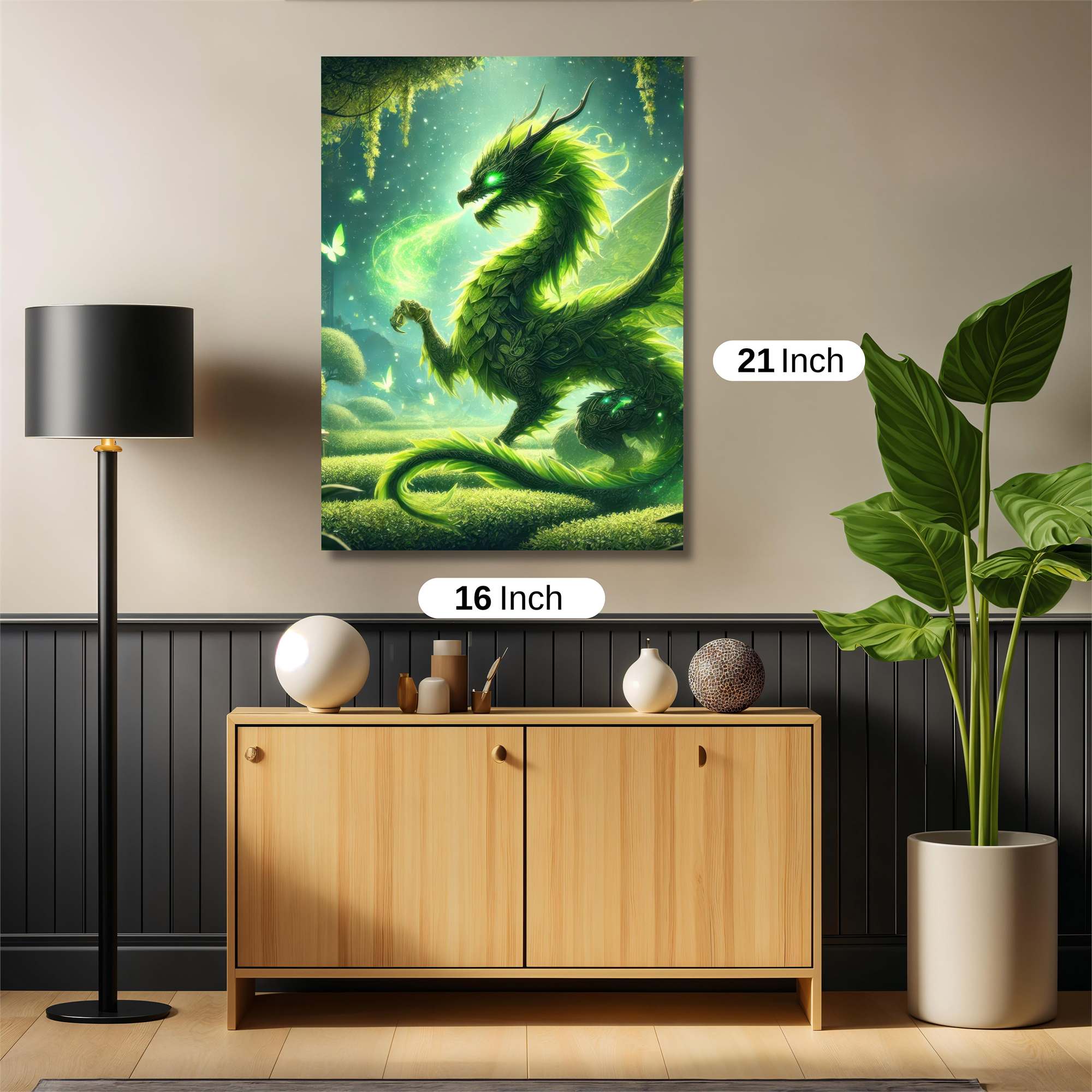 Emerald Enchantment Safe Wall Magnetic / M