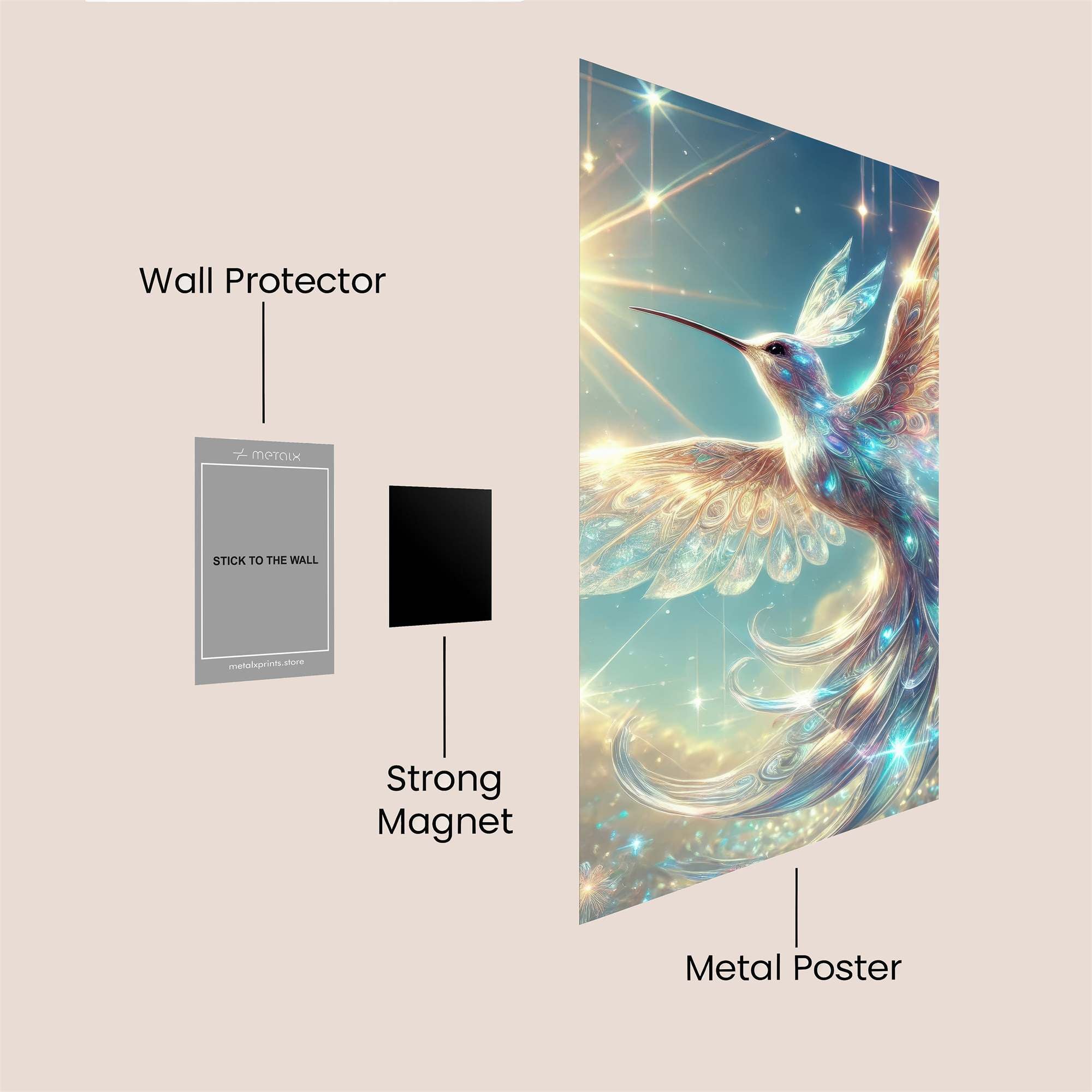 Humming Radiance Safe Wall Magnetic / M