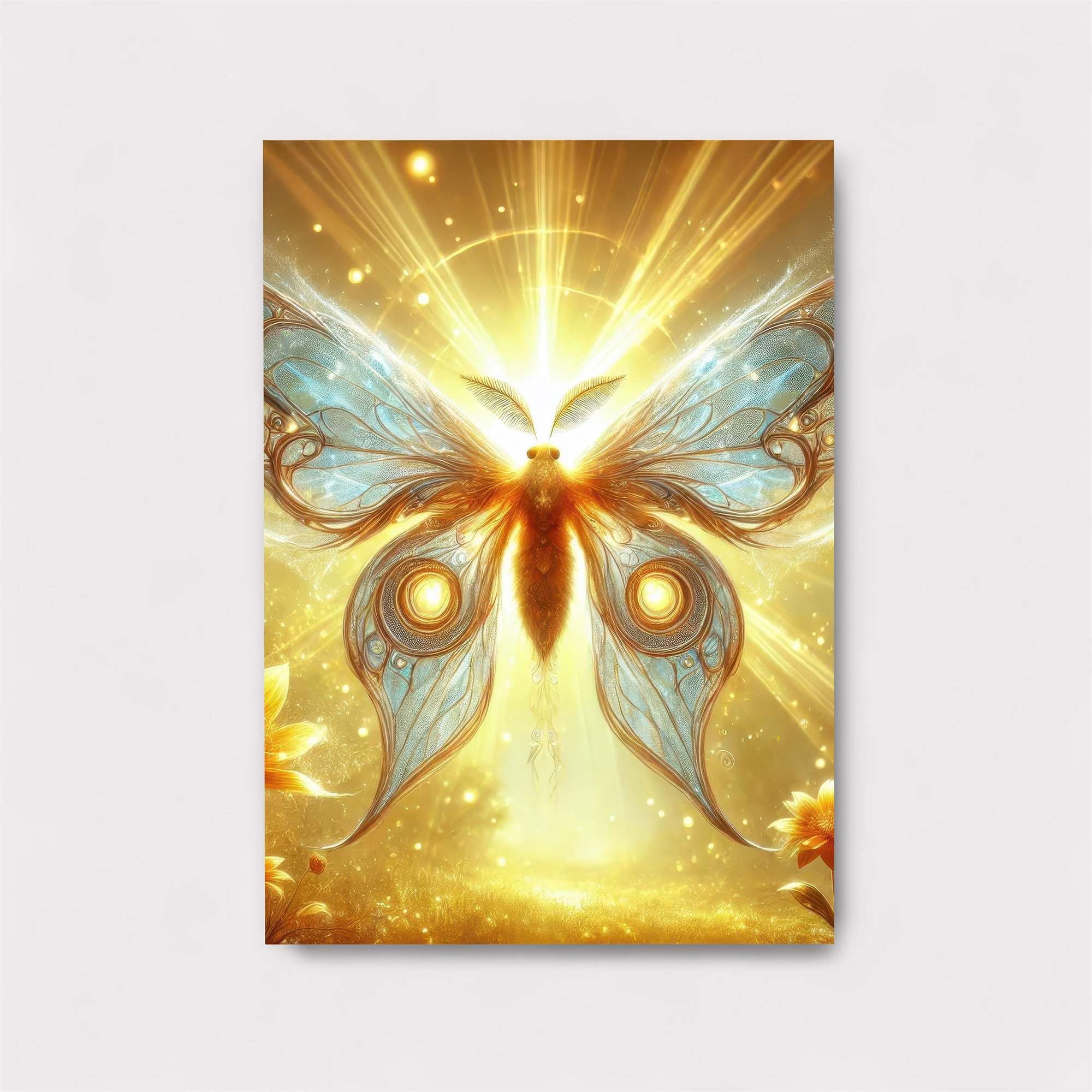 Luminous Butterfly Safe Wall Magnetic / M