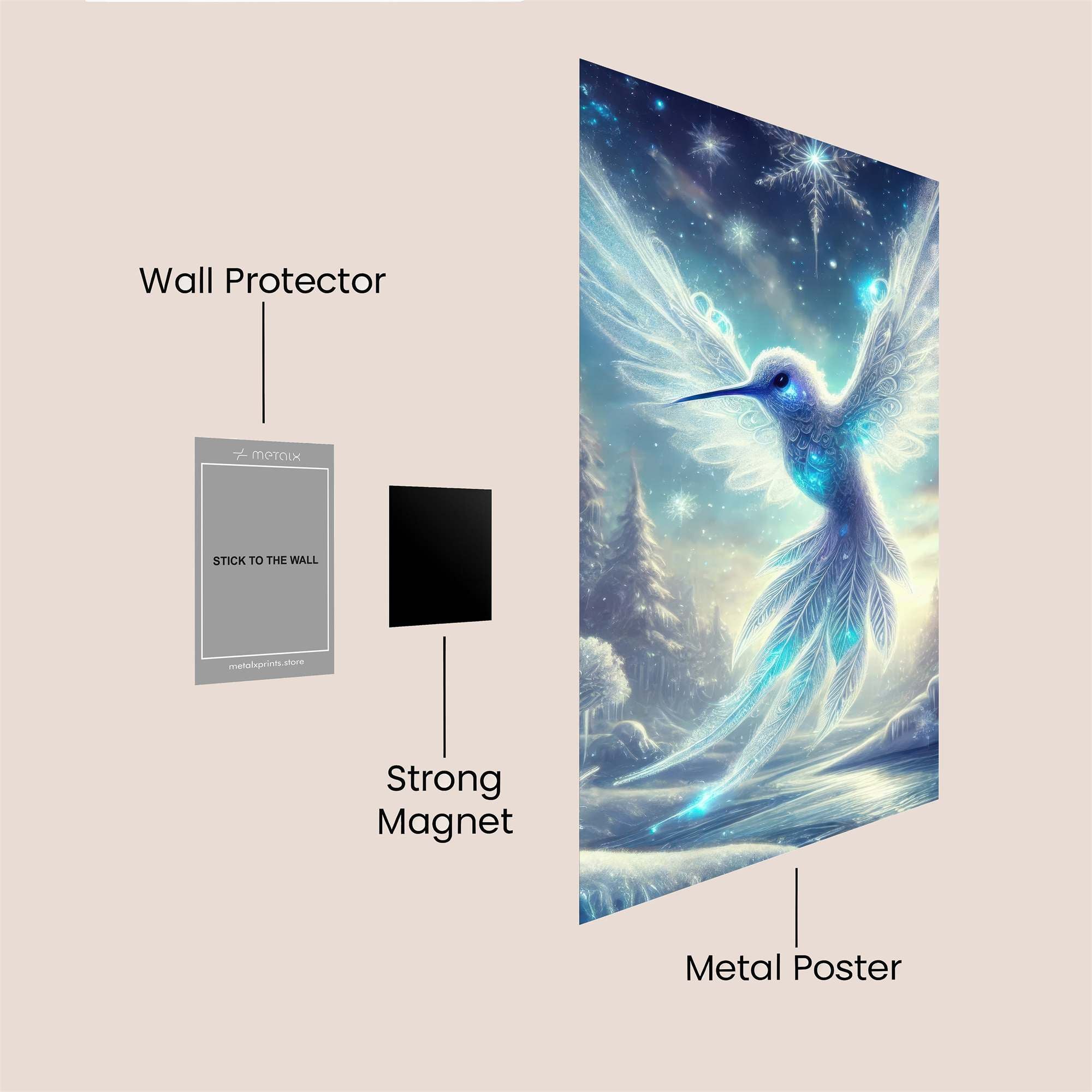 Luminous Grace Safe Wall Magnetic / M