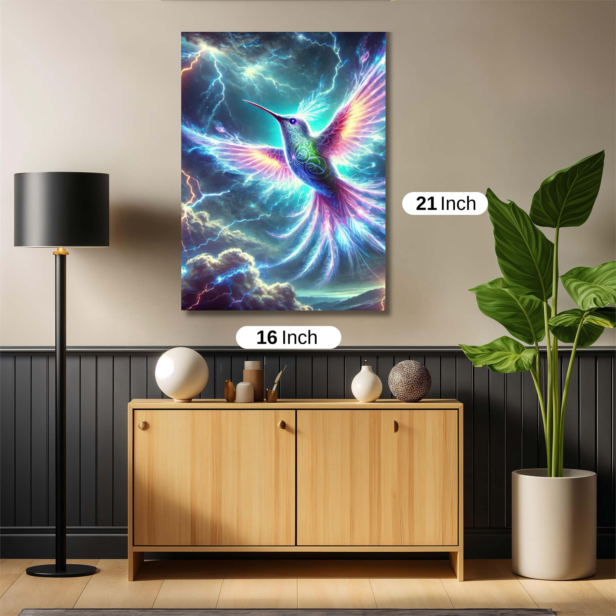 Hummingbird Tempest Safe Wall Magnetic / M