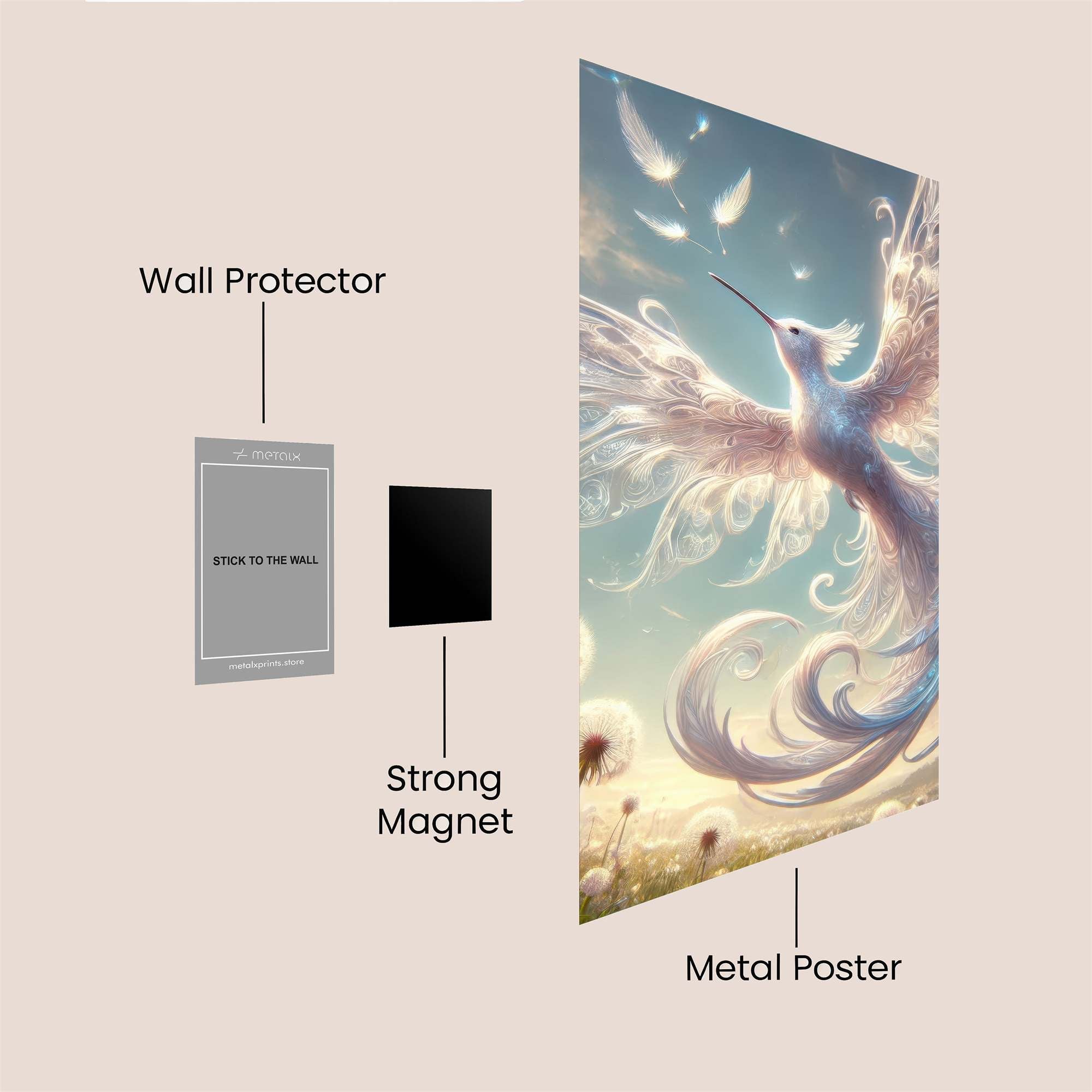 Phoenix Serenity Safe Wall Magnetic / M