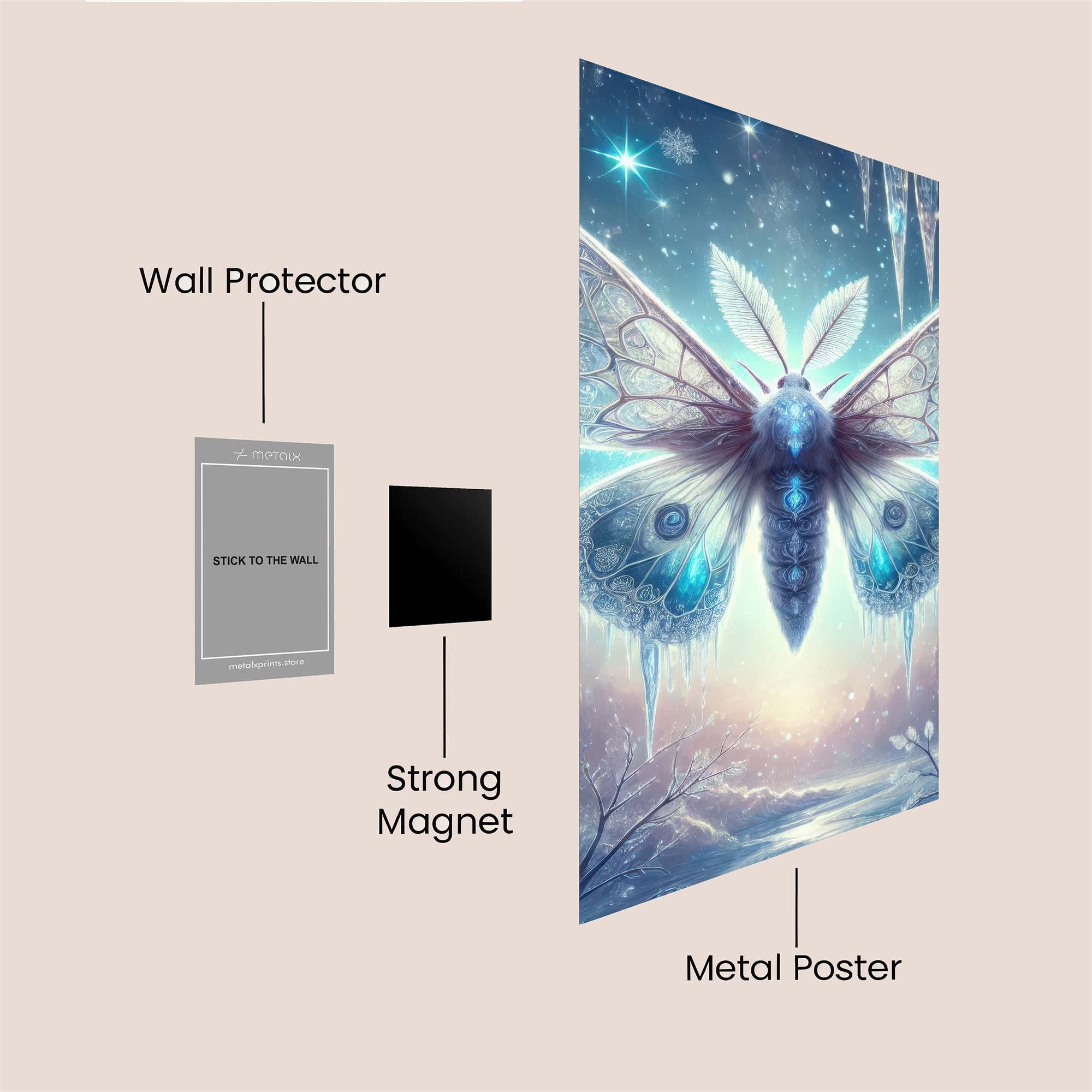 Frostwing Enchantment Safe Wall Magnetic / M
