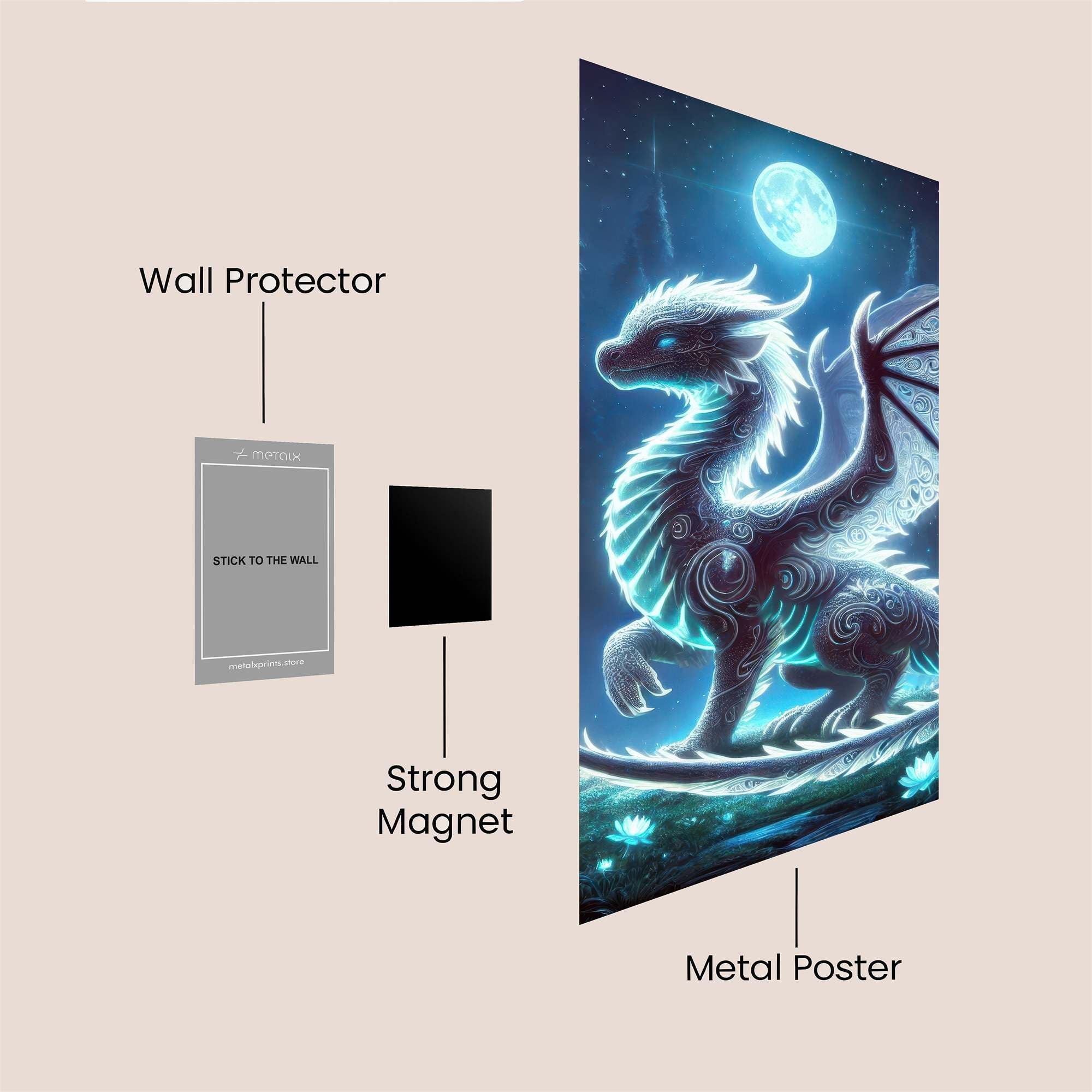 Lunar Majesty Safe Wall Magnetic / M