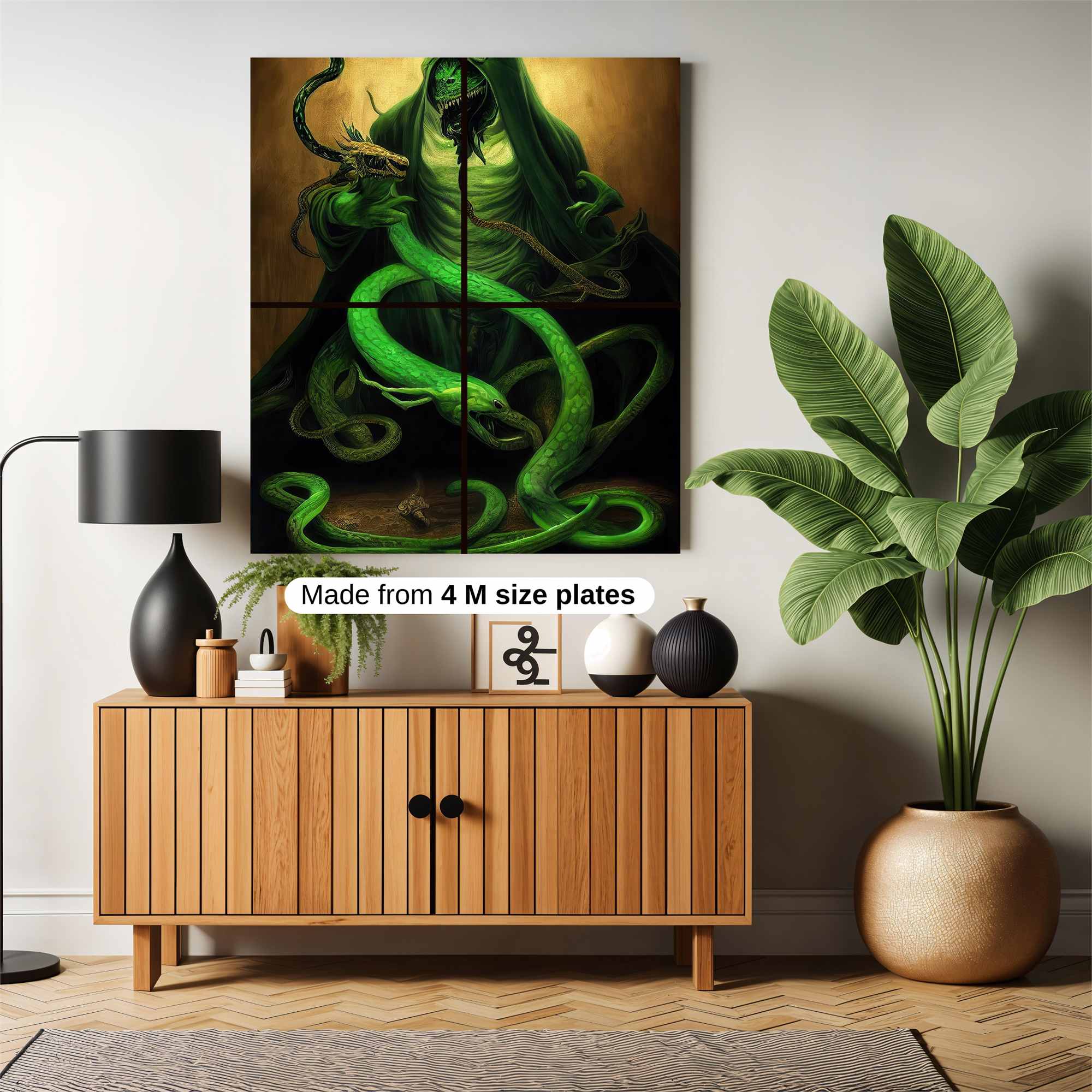 Serpentine Sorcerer Safe Wall Magnetic / M