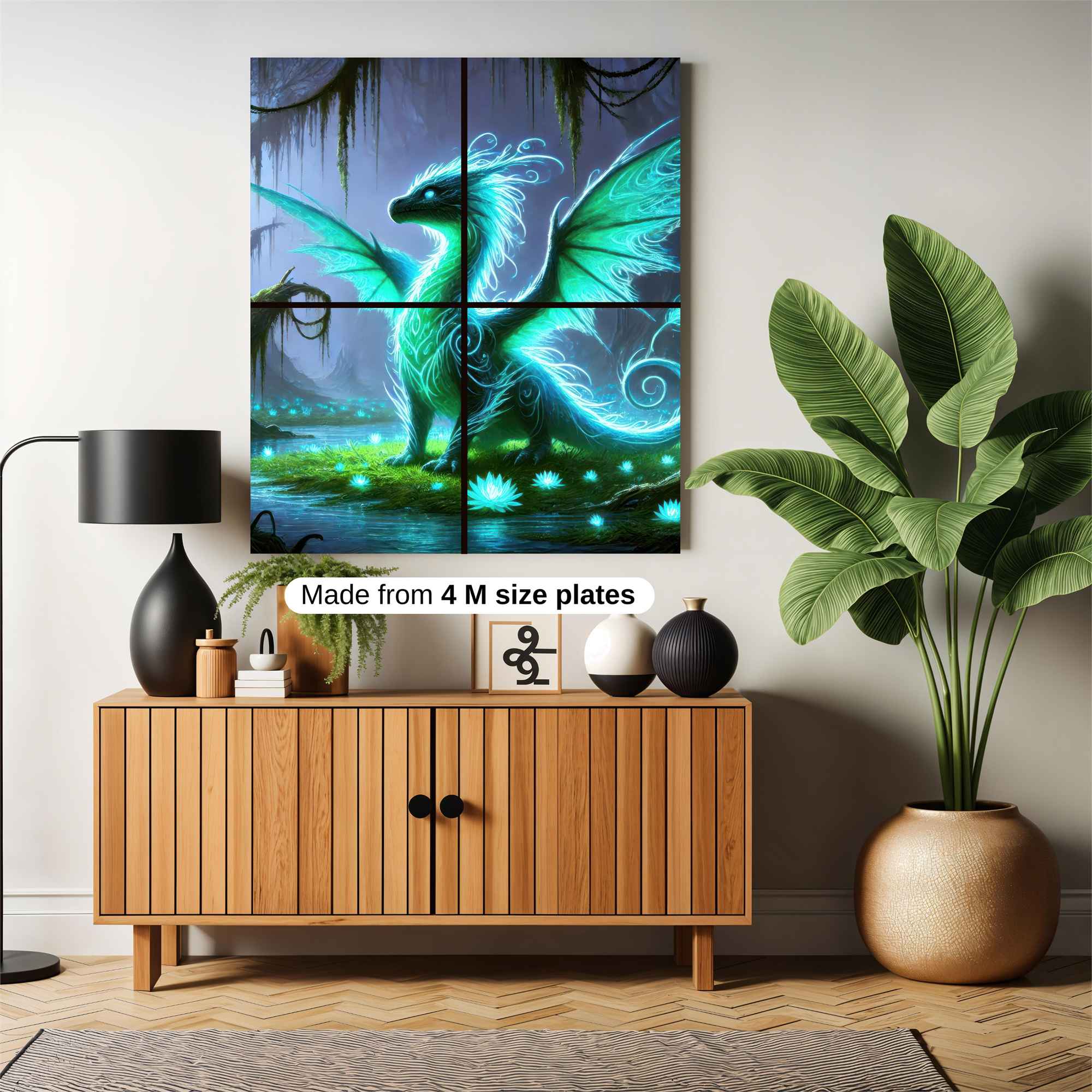 Luminous Serenity Safe Wall Magnetic / M